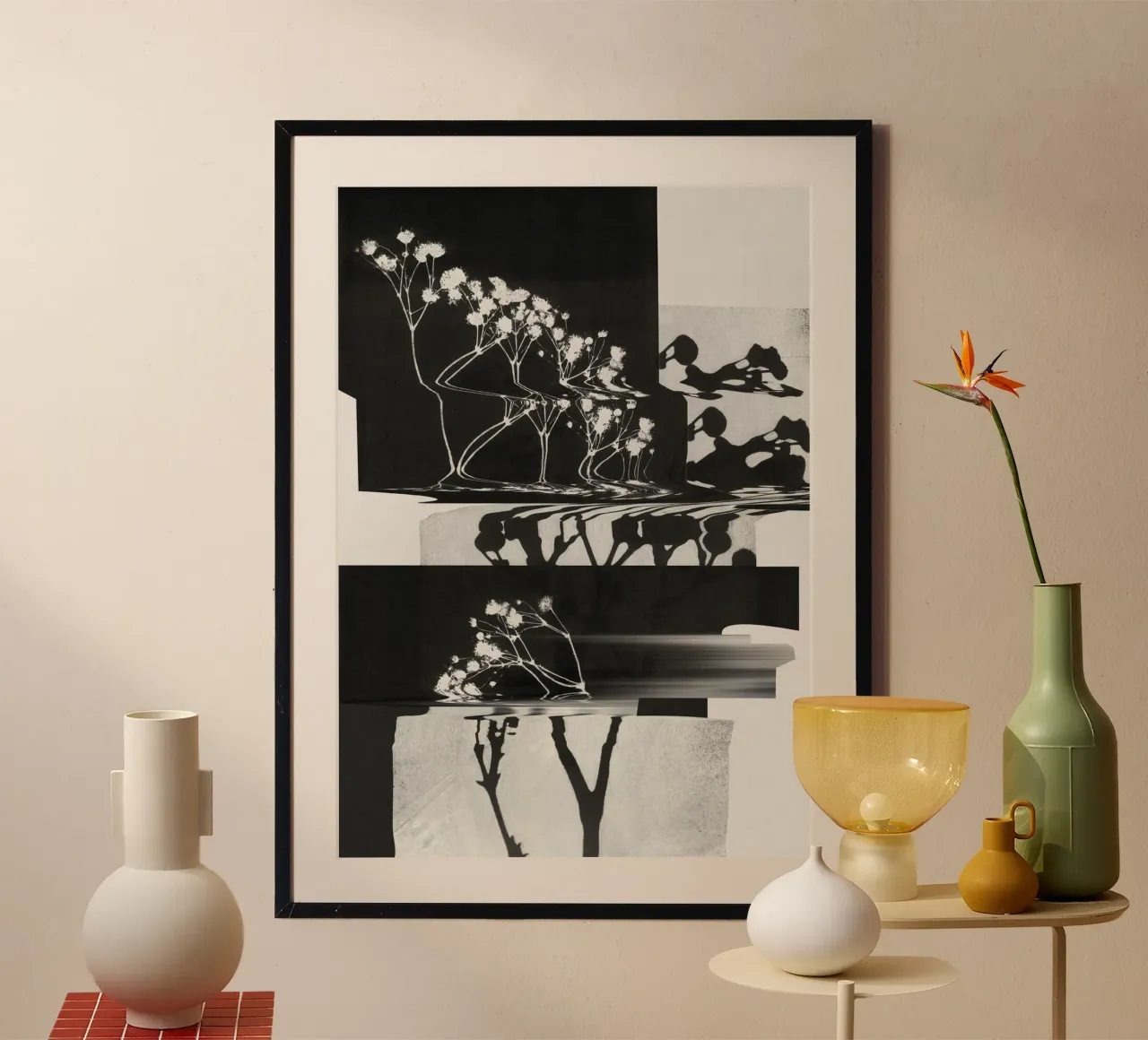 Natura morta #1 poster con telaio in legno da Alisa Galitsyna