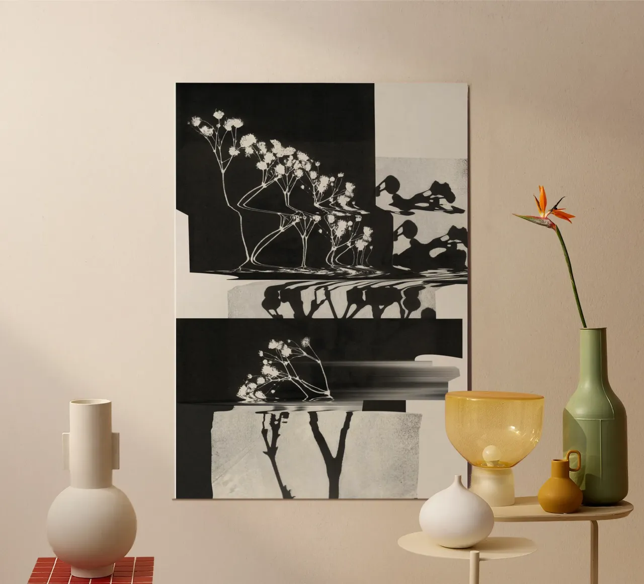 Natura morta #1 poster con telaio in legno da Alisa Galitsyna