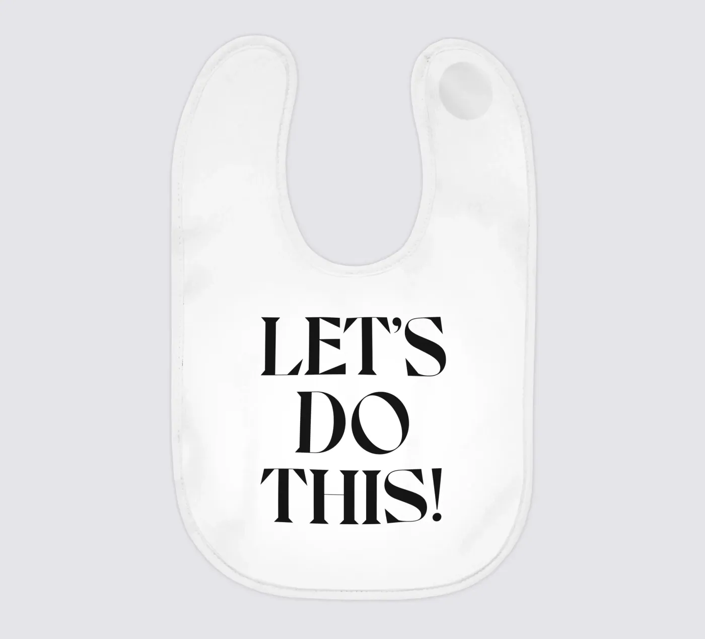 LET'S DO THIS! bavoir de n.4