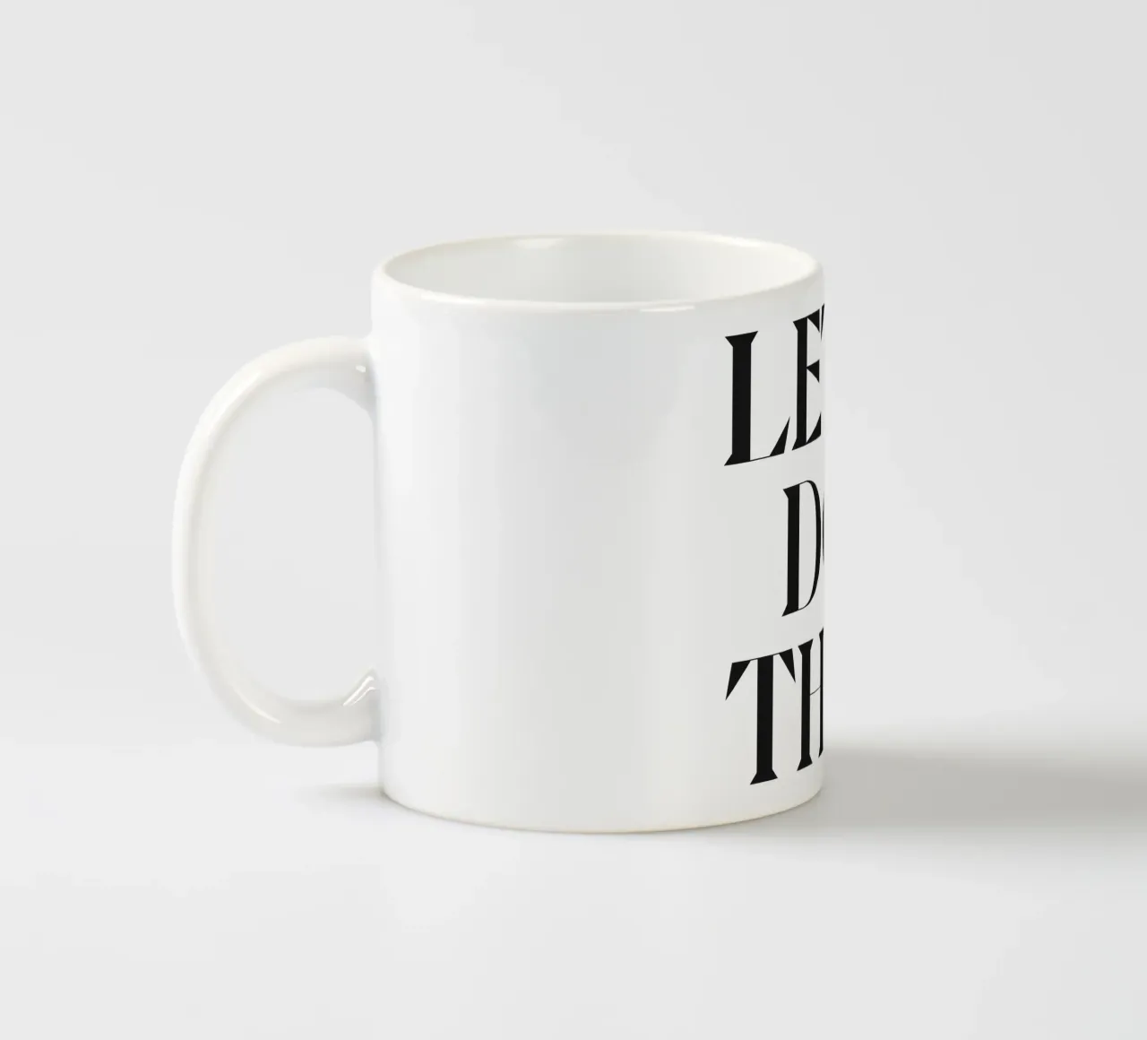 LET'S DO THIS! ceramic mug by n.4