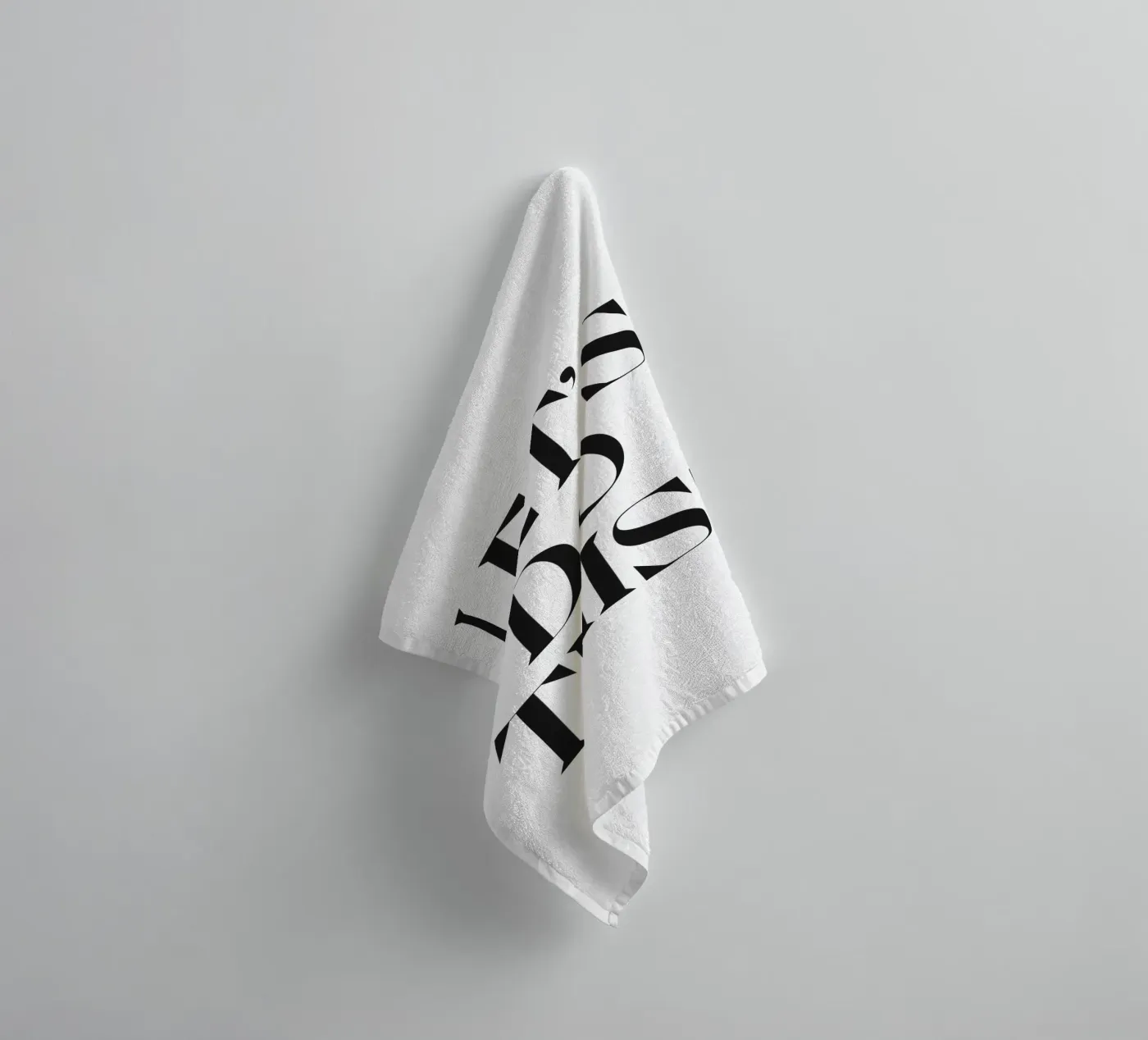 LET'S DO THIS! towel by n.4