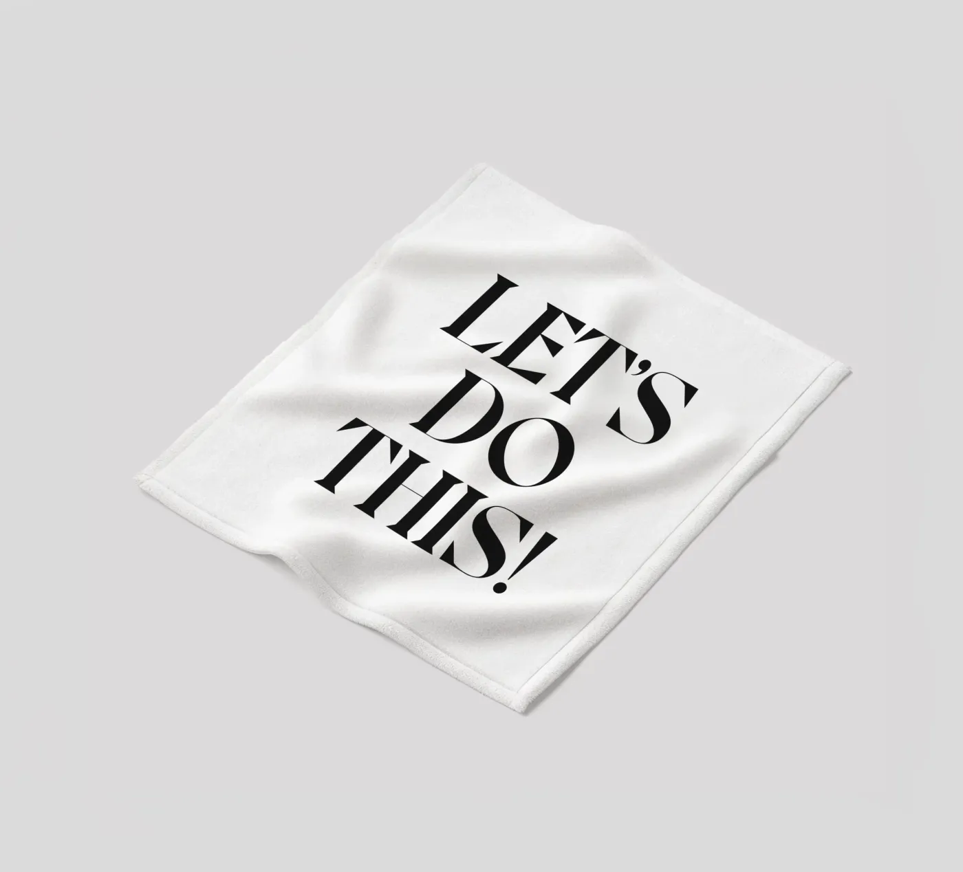 LET'S DO THIS! coperta in pile da n.4