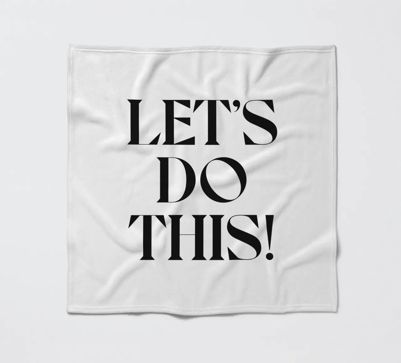 LATEN WE DIT DOEN! fleecedeken van n.4