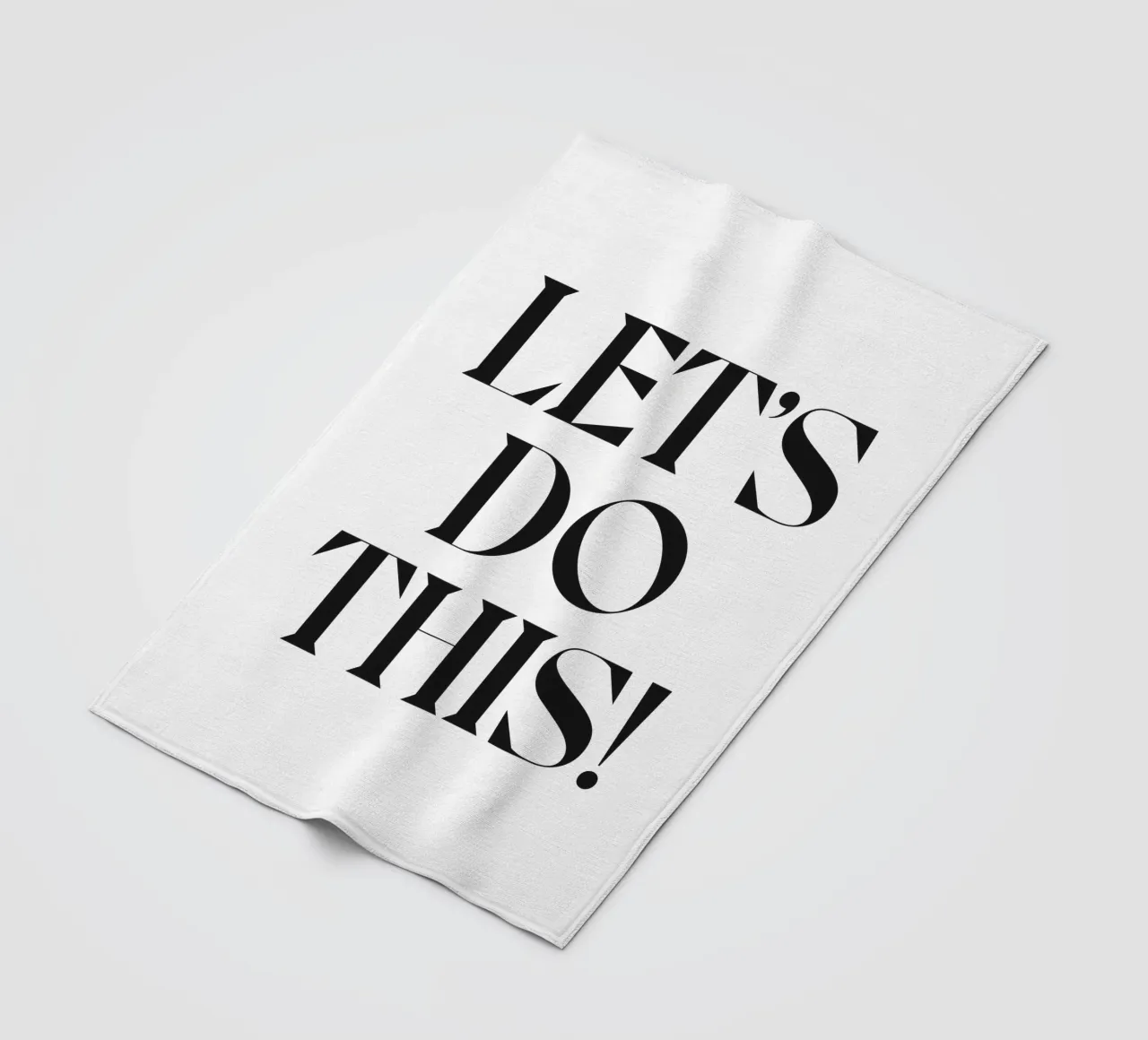 LATEN WE DIT DOEN! fleecedeken van n.4