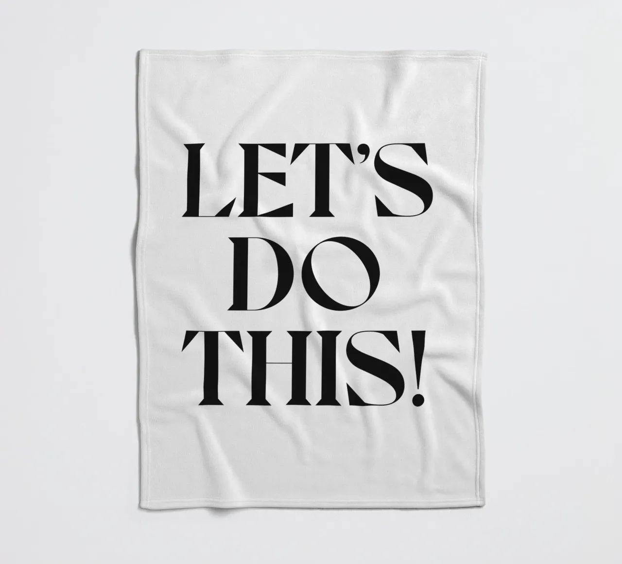 LATEN WE DIT DOEN! fleecedeken van n.4