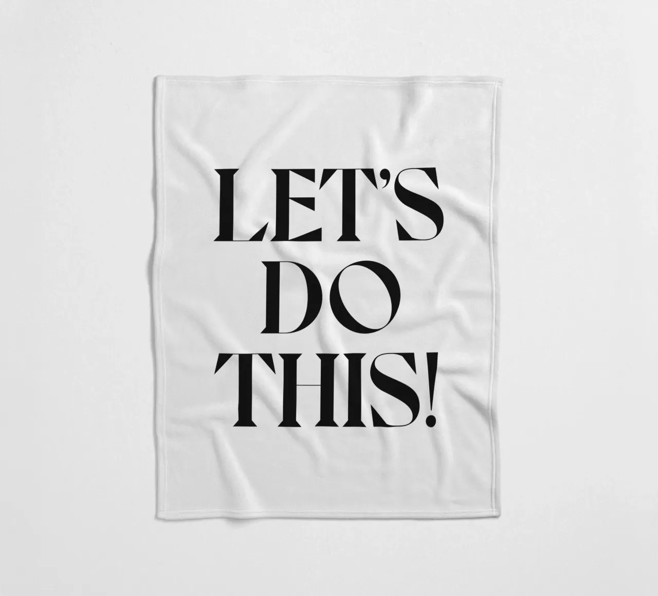 LATEN WE DIT DOEN! fleecedeken van n.4