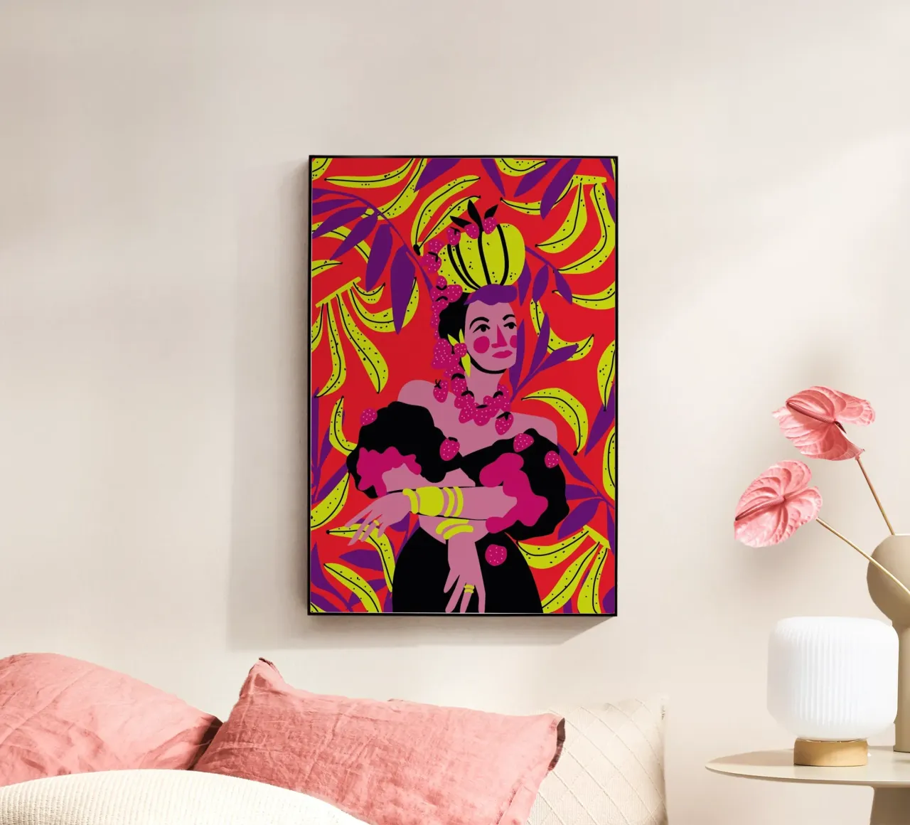 Carmen Miranda plexiglass da Mariery Young