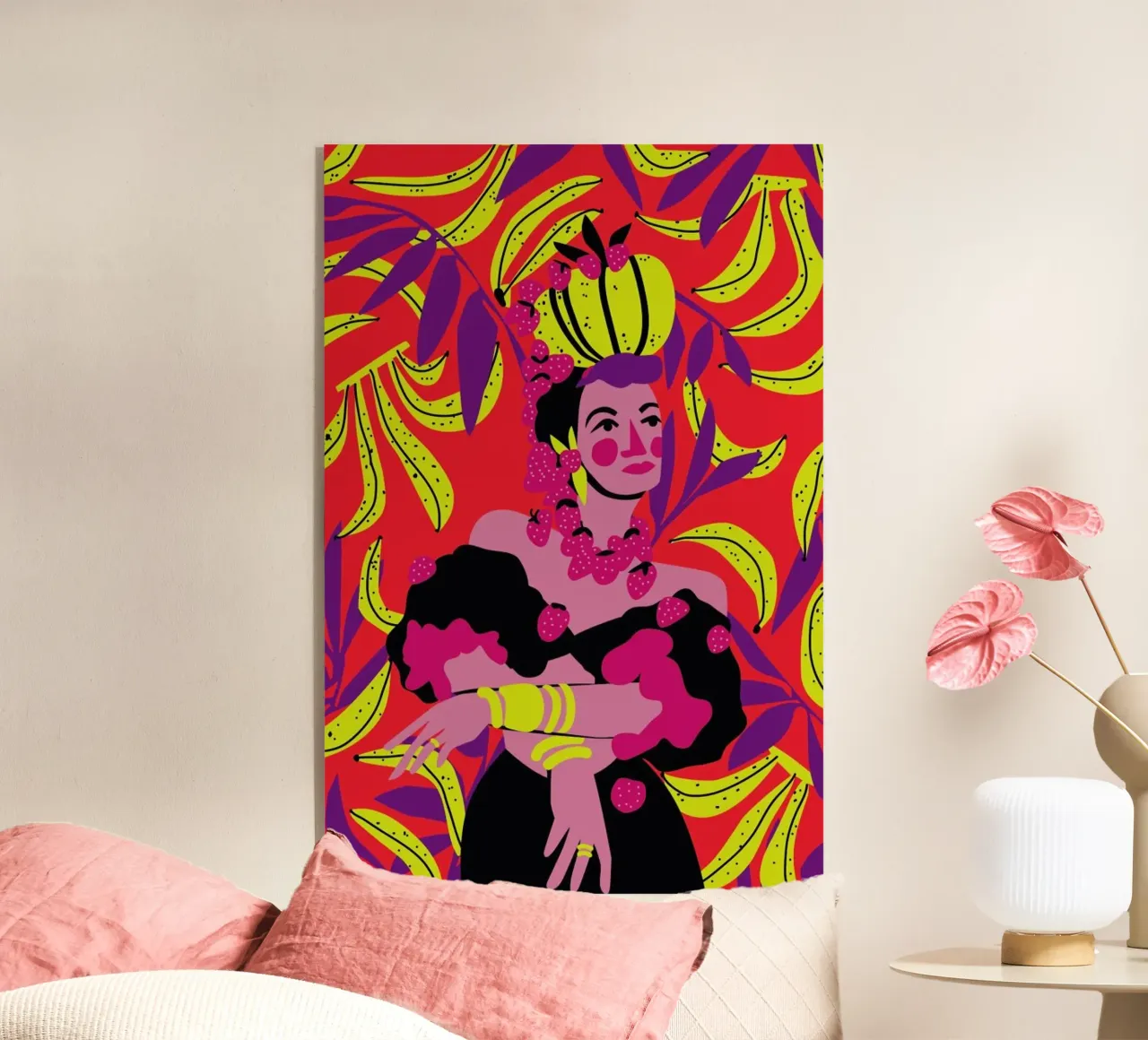 Carmen Miranda plexiglass da Mariery Young