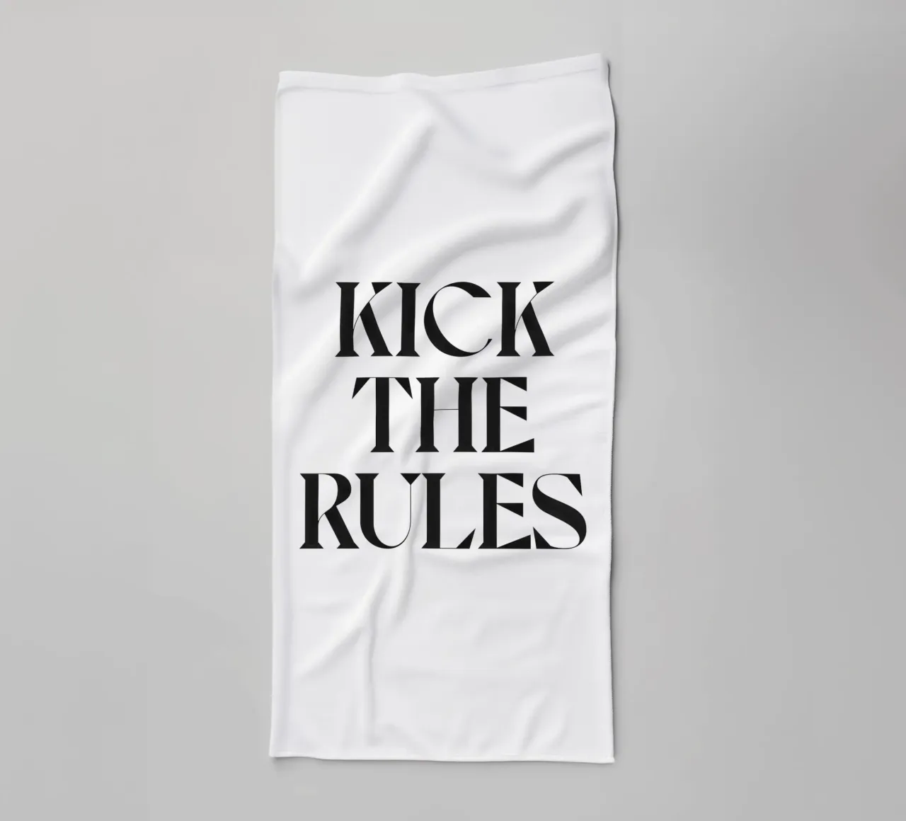 DARE UN CALCIO ALLE REGOLE asciugamano da bagno da n.4