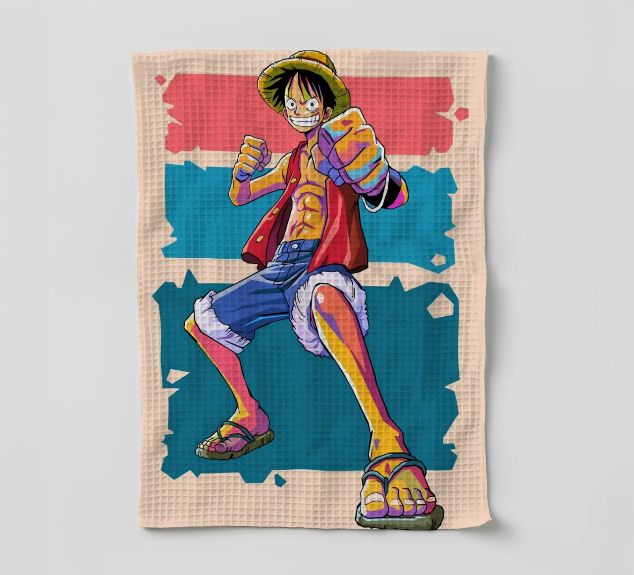 Monkey D Luffy en une pièce torchon de Hantamrata