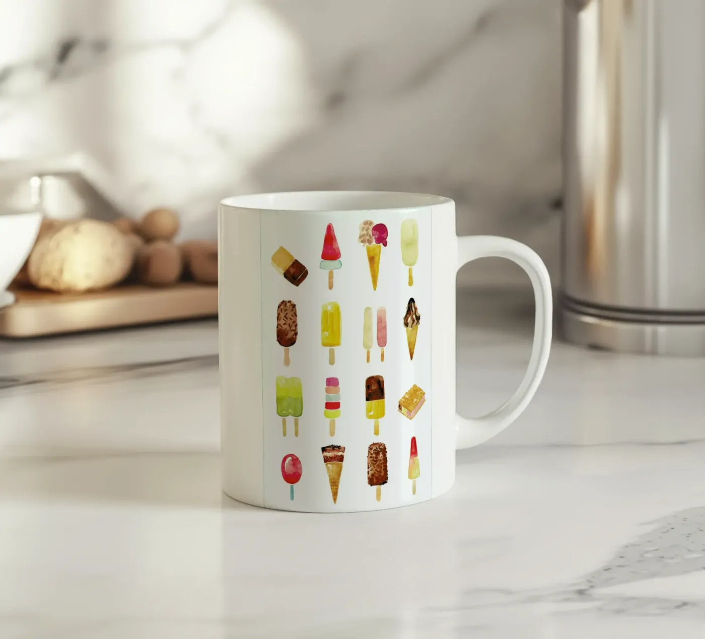 Eis ceramic mug by Farina Kuklinski