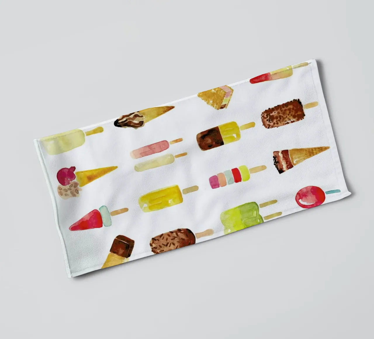 Eis badhanddoek van Farina Kuklinski