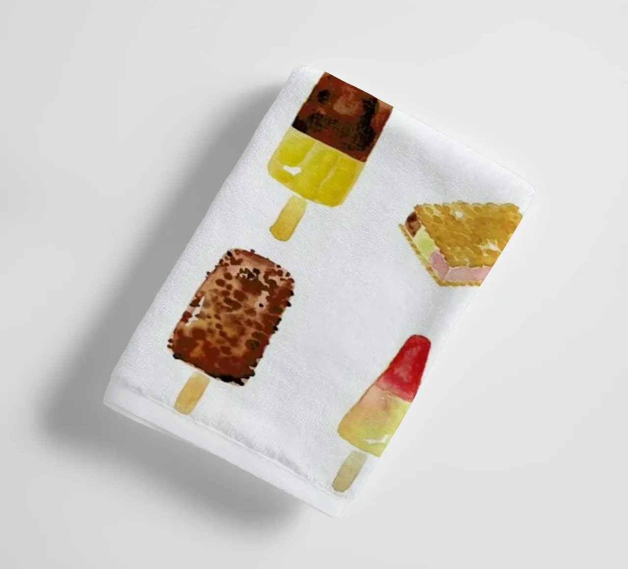 Eis badhanddoek van Farina Kuklinski