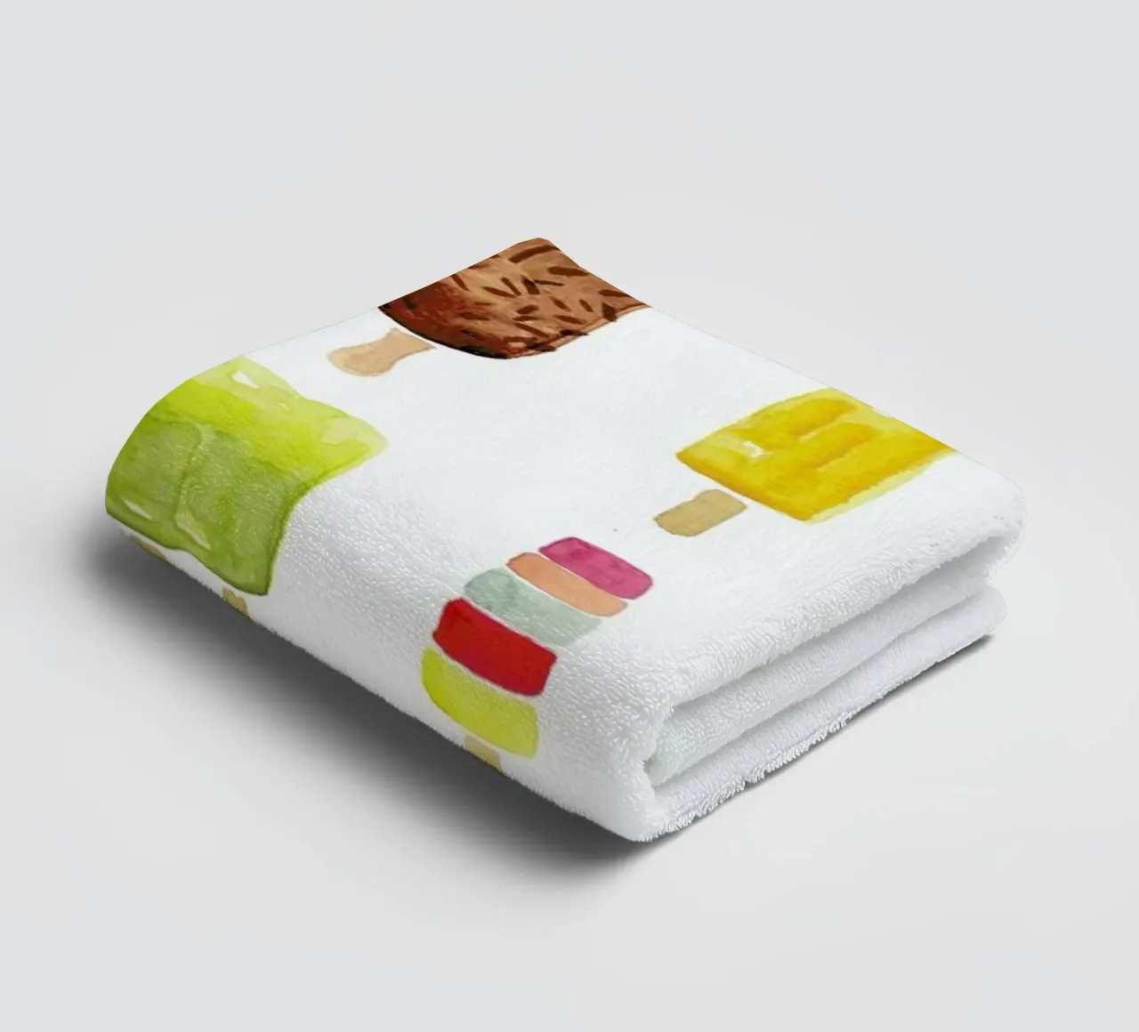 Eis badhanddoek van Farina Kuklinski