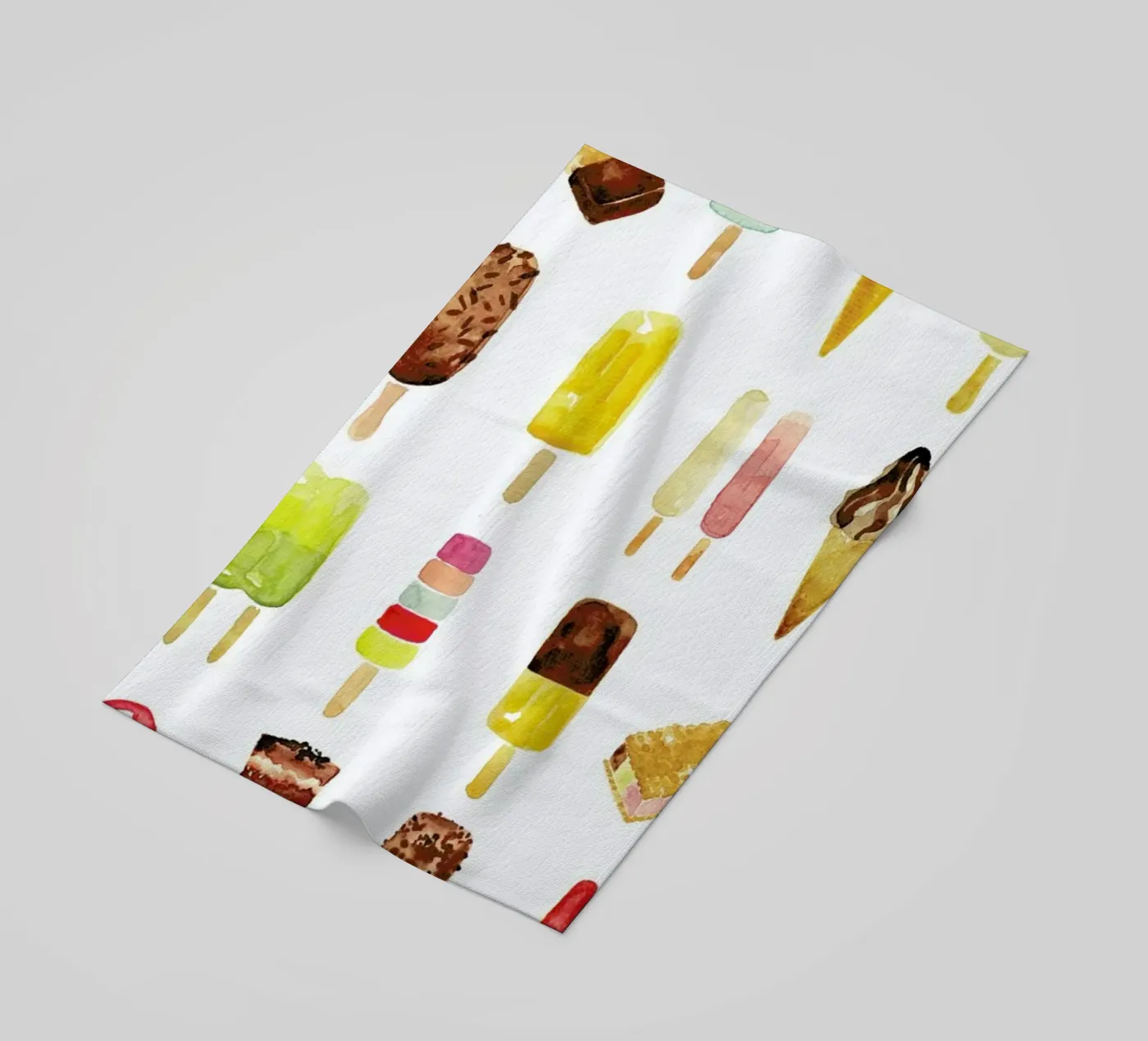 Eis Strandtuch von Farina Kuklinski