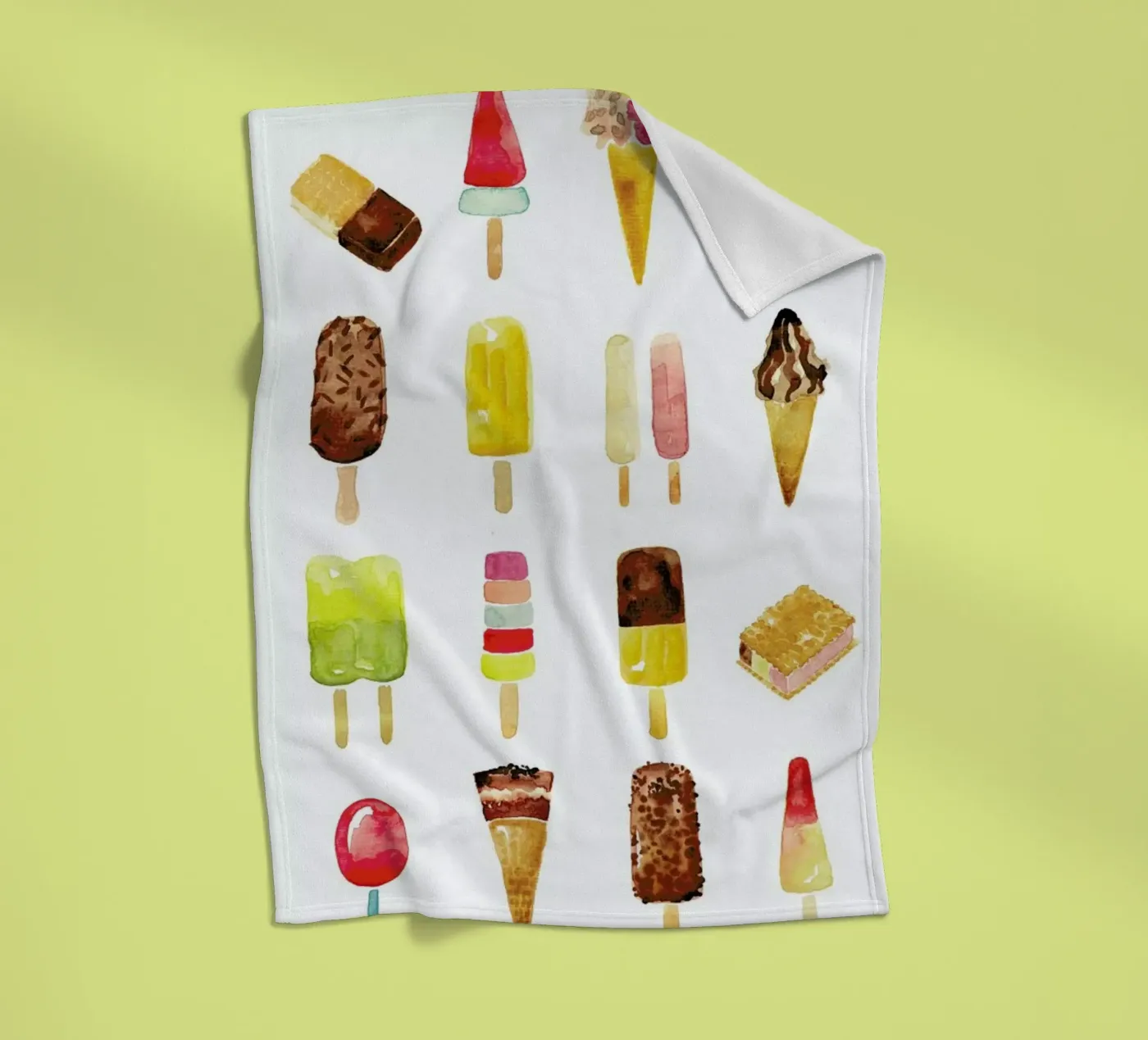 Eis fleecedeken van Farina Kuklinski