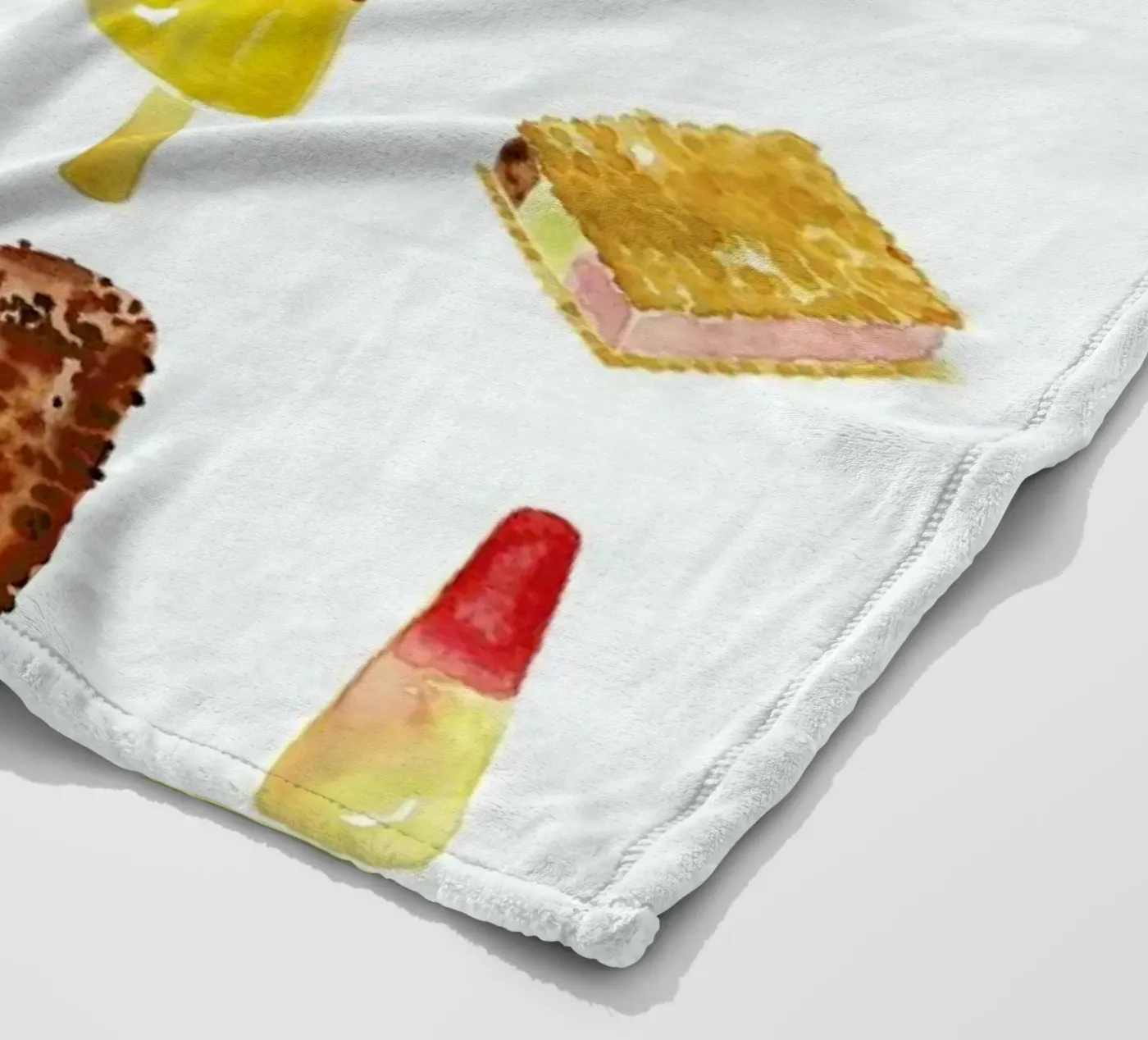 Eis Fleecedecke von Farina Kuklinski