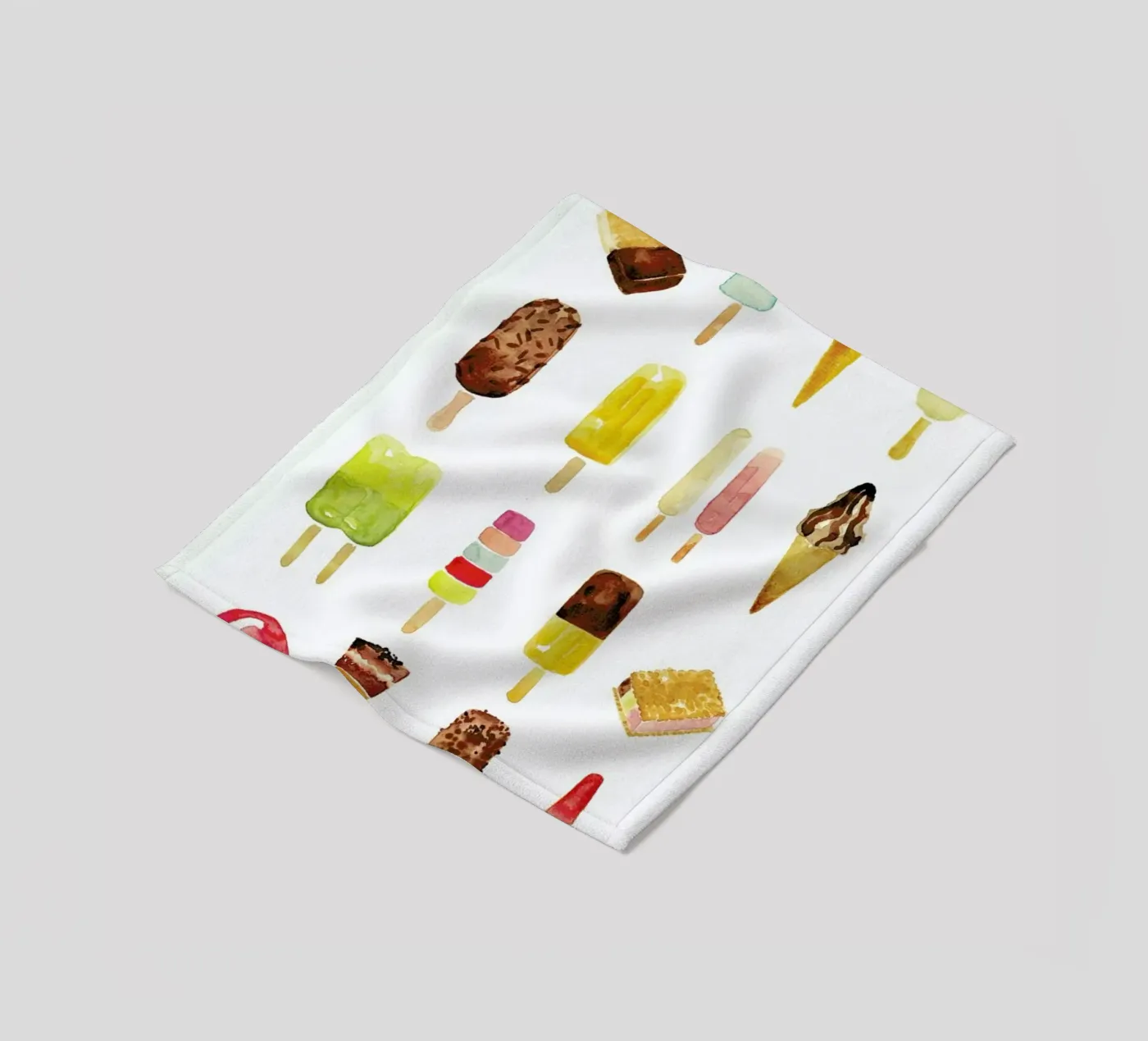 Eis fleecedeken van Farina Kuklinski