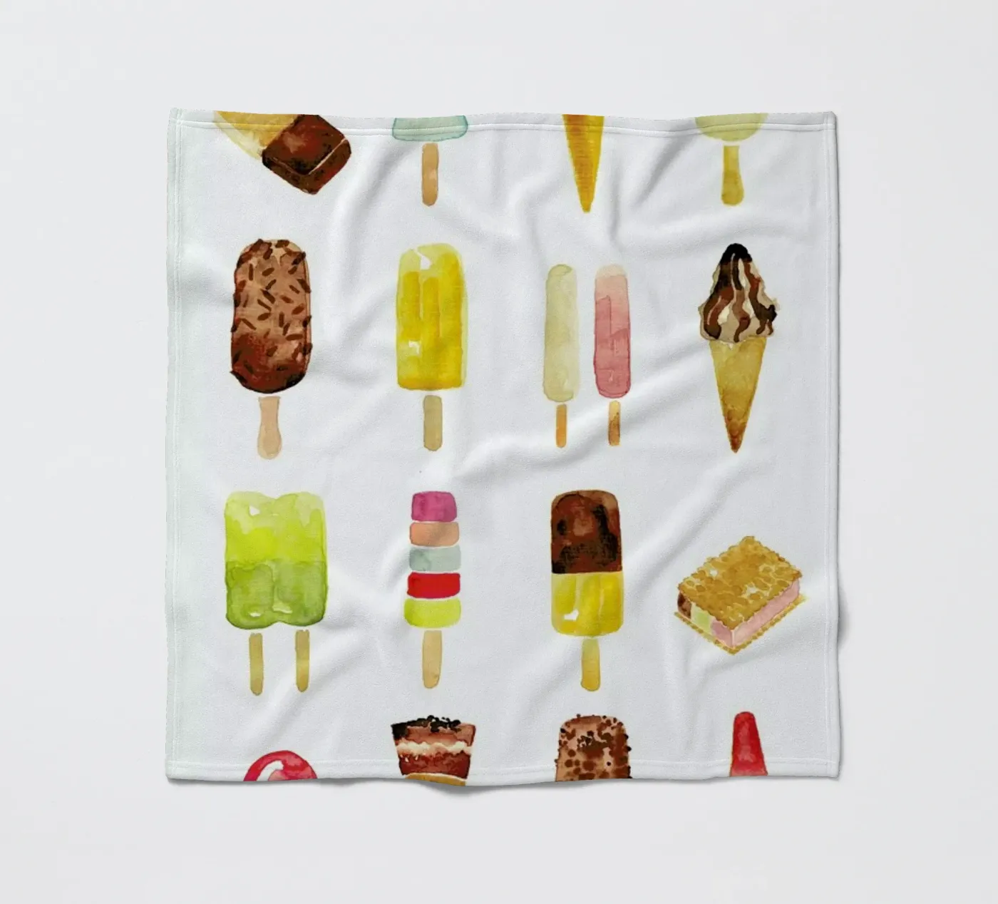 Eis Fleecedecke von Farina Kuklinski