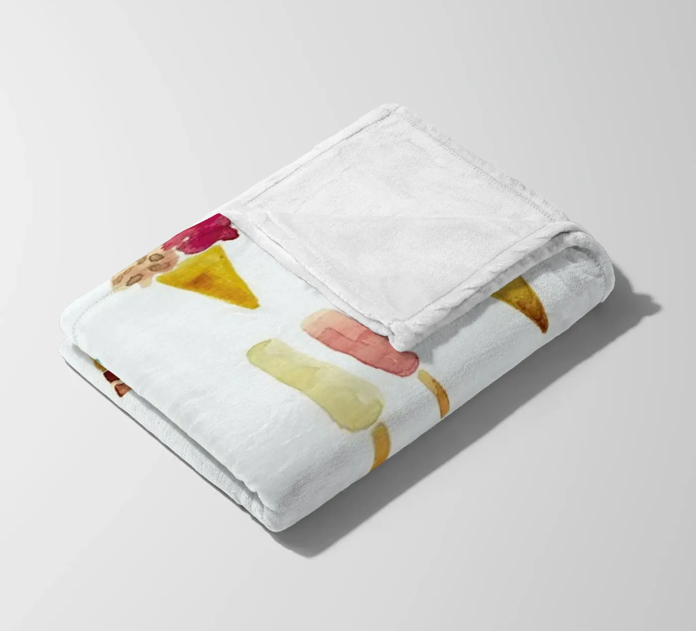Eis Fleecedecke von Farina Kuklinski