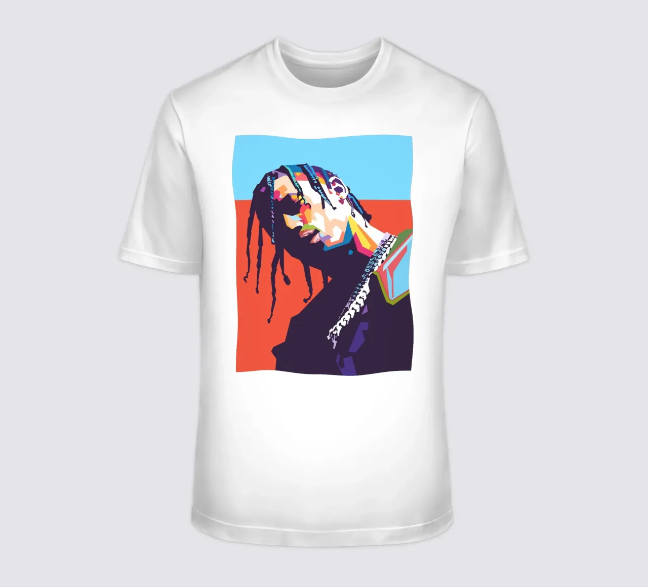 Travis Scott hiphop t-shirt da Hantamrata