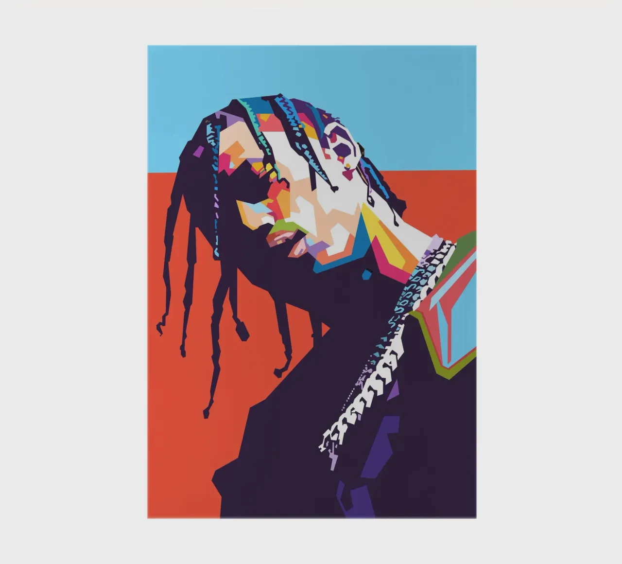 Travis Scott hiphop notebook by Hantamrata