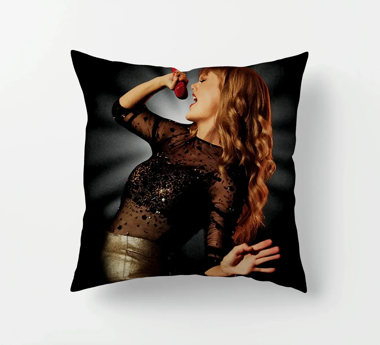 Taylor Swift in Black cuscino da avissta