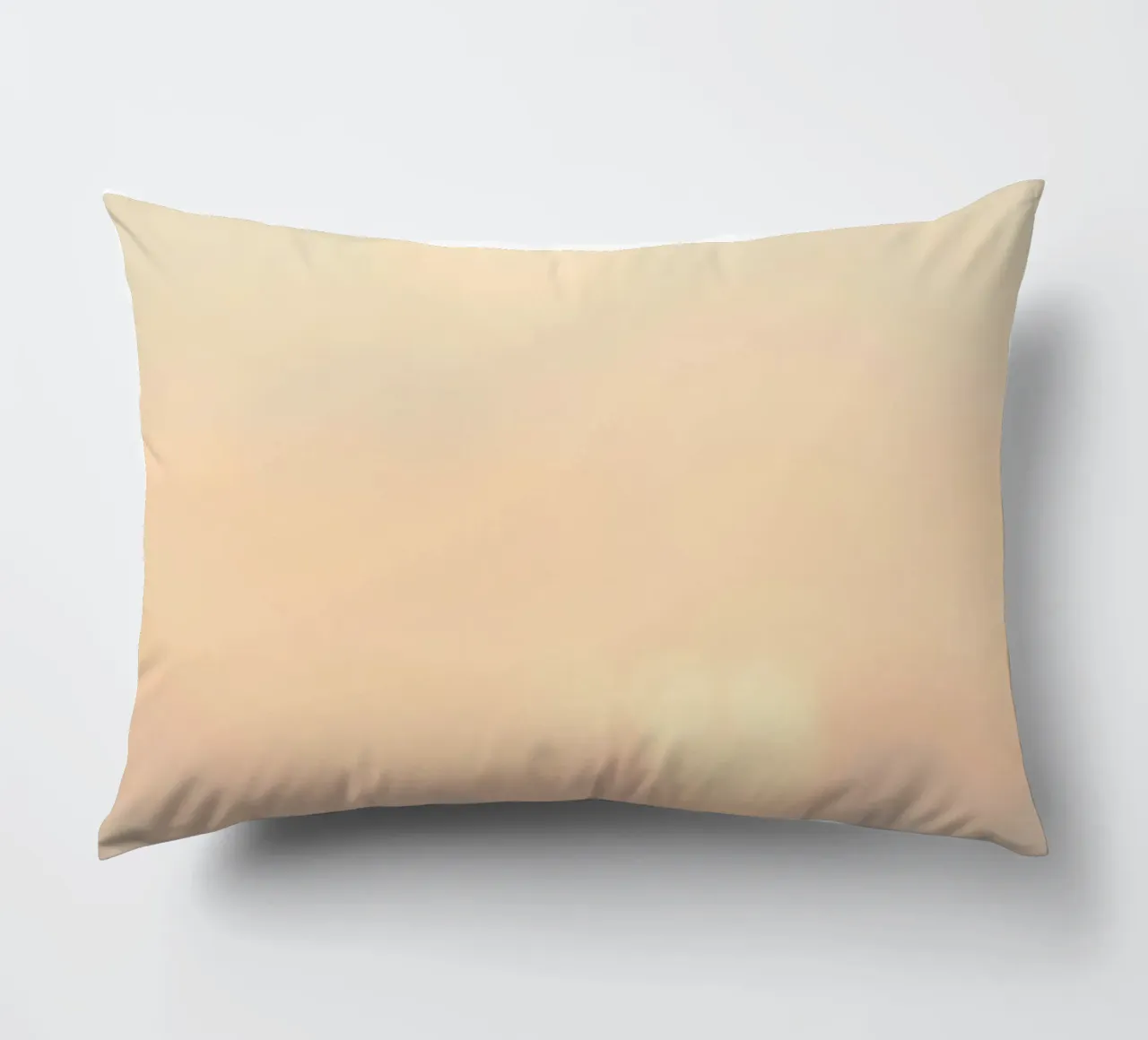 Sunset casting a warm glow over distant mountains and cloude decorative cushion by DesignDoodle