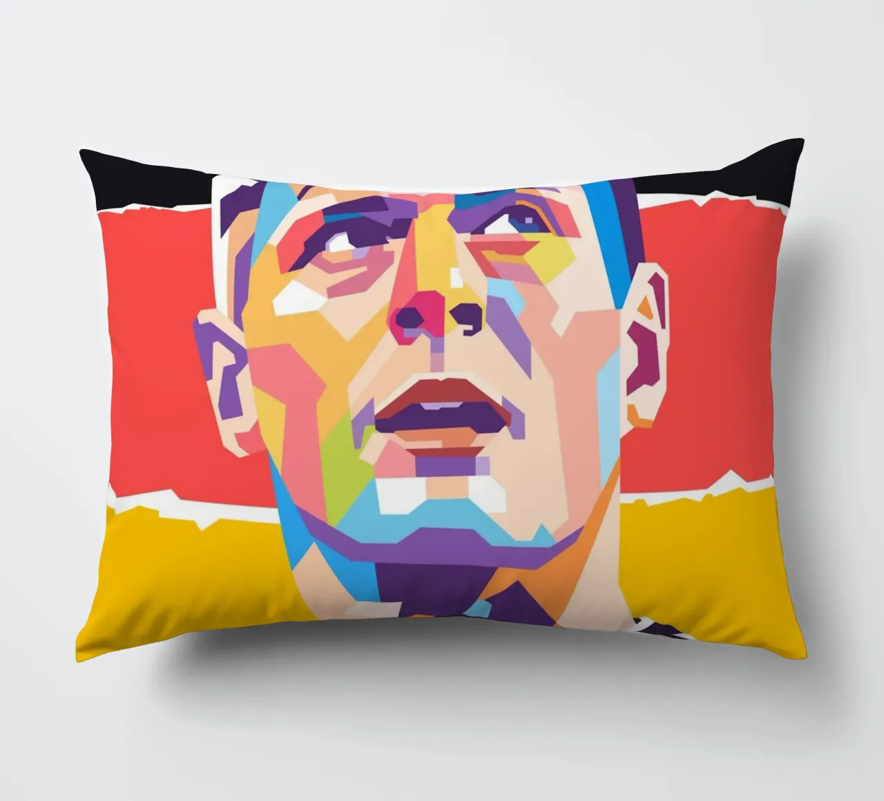 Tony Kroos ritratto pop art cuscino da Hantamrata