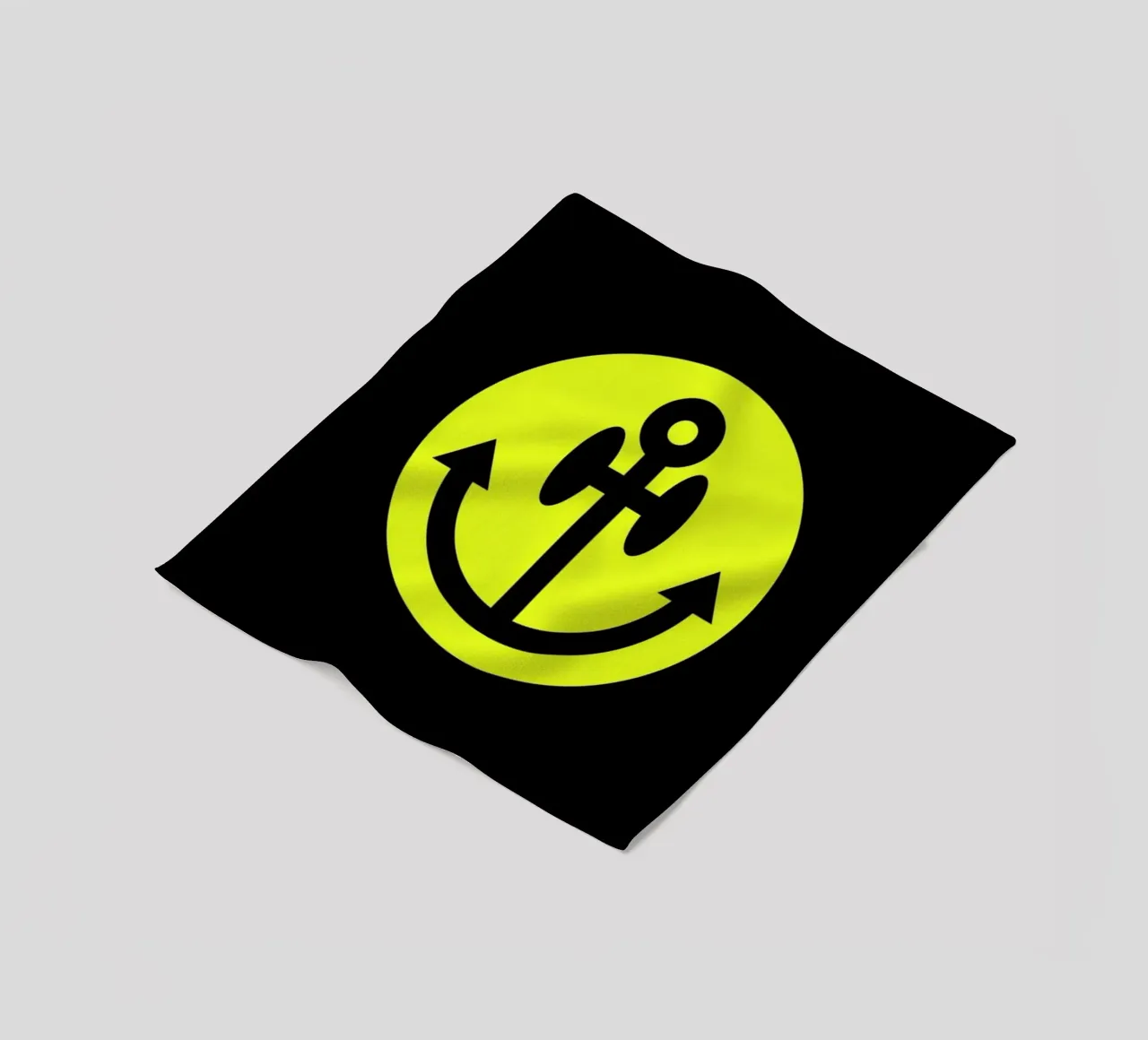 Anchor Smiley coperta in pile da Chobopop