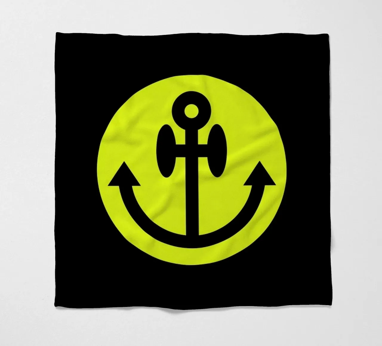Anchor Smiley coperta in pile da Chobopop