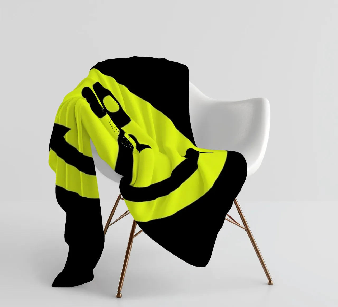 Anchor Smiley coperta in pile da Chobopop