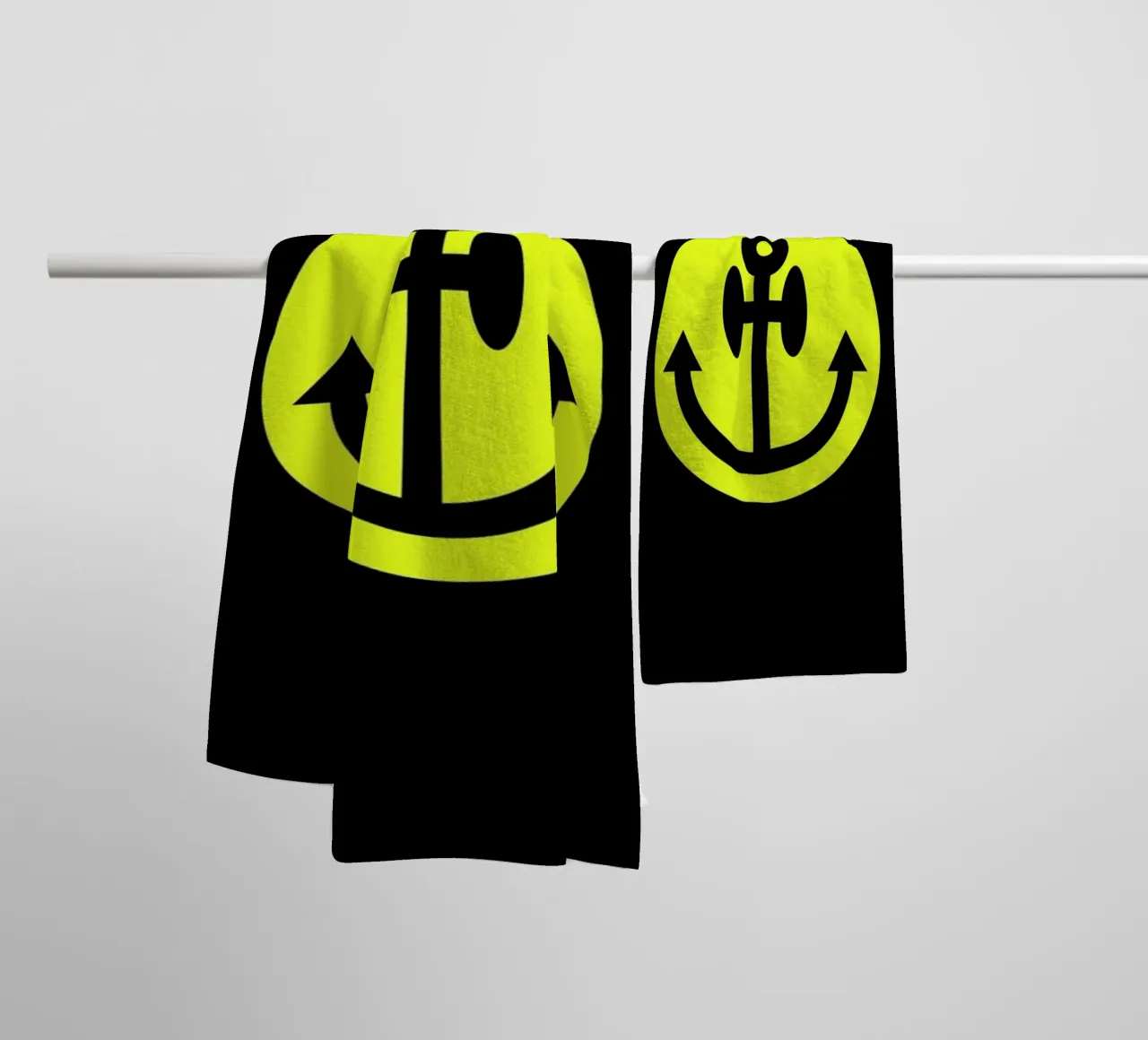 Anchor Smiley asciugamano da bagno da Chobopop