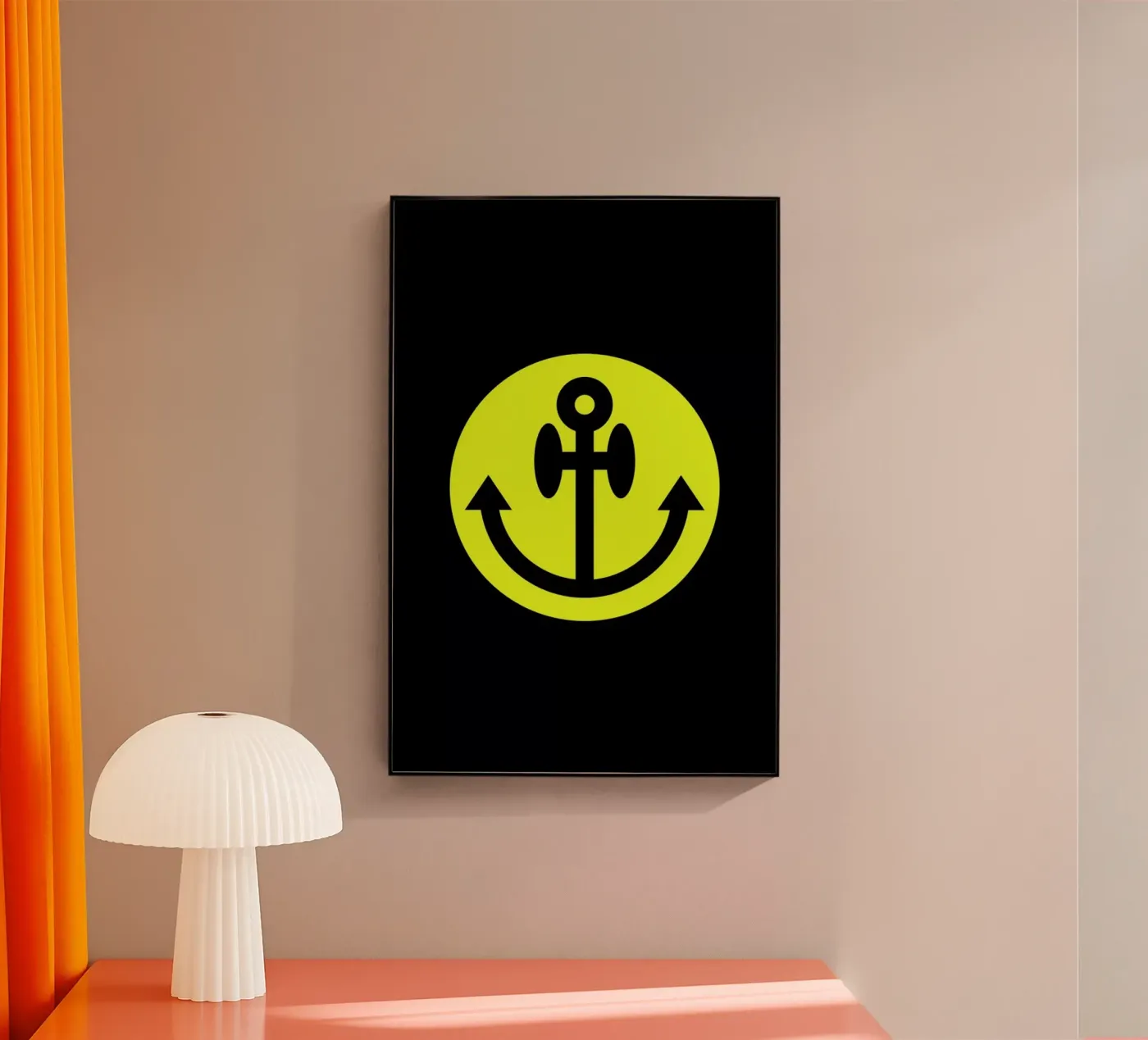 Anchor Smiley plexiglas de Chobopop