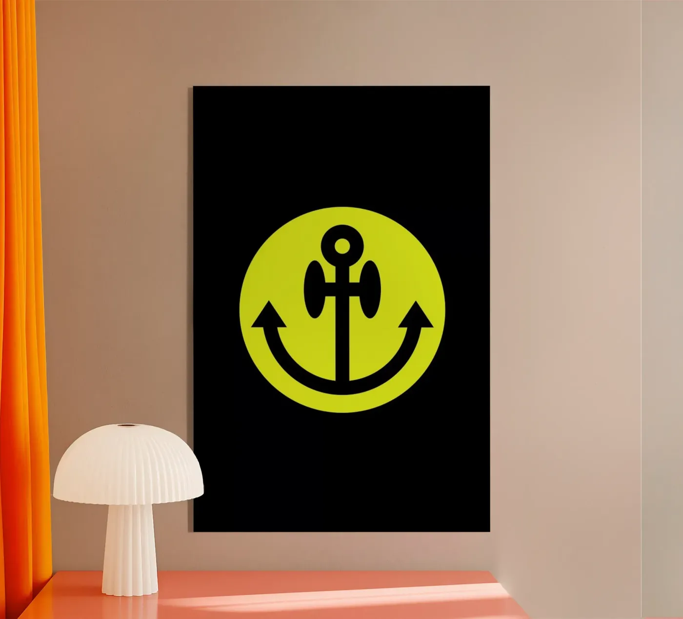Anchor Smiley plexiglas de Chobopop