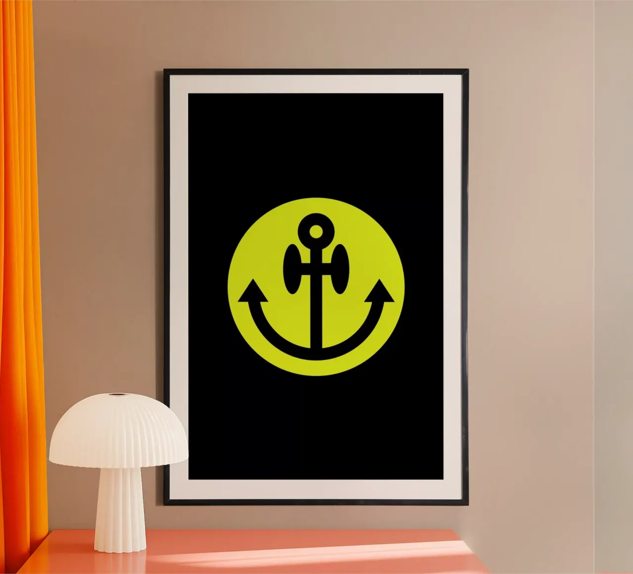 Anchor Smiley poster da Chobopop