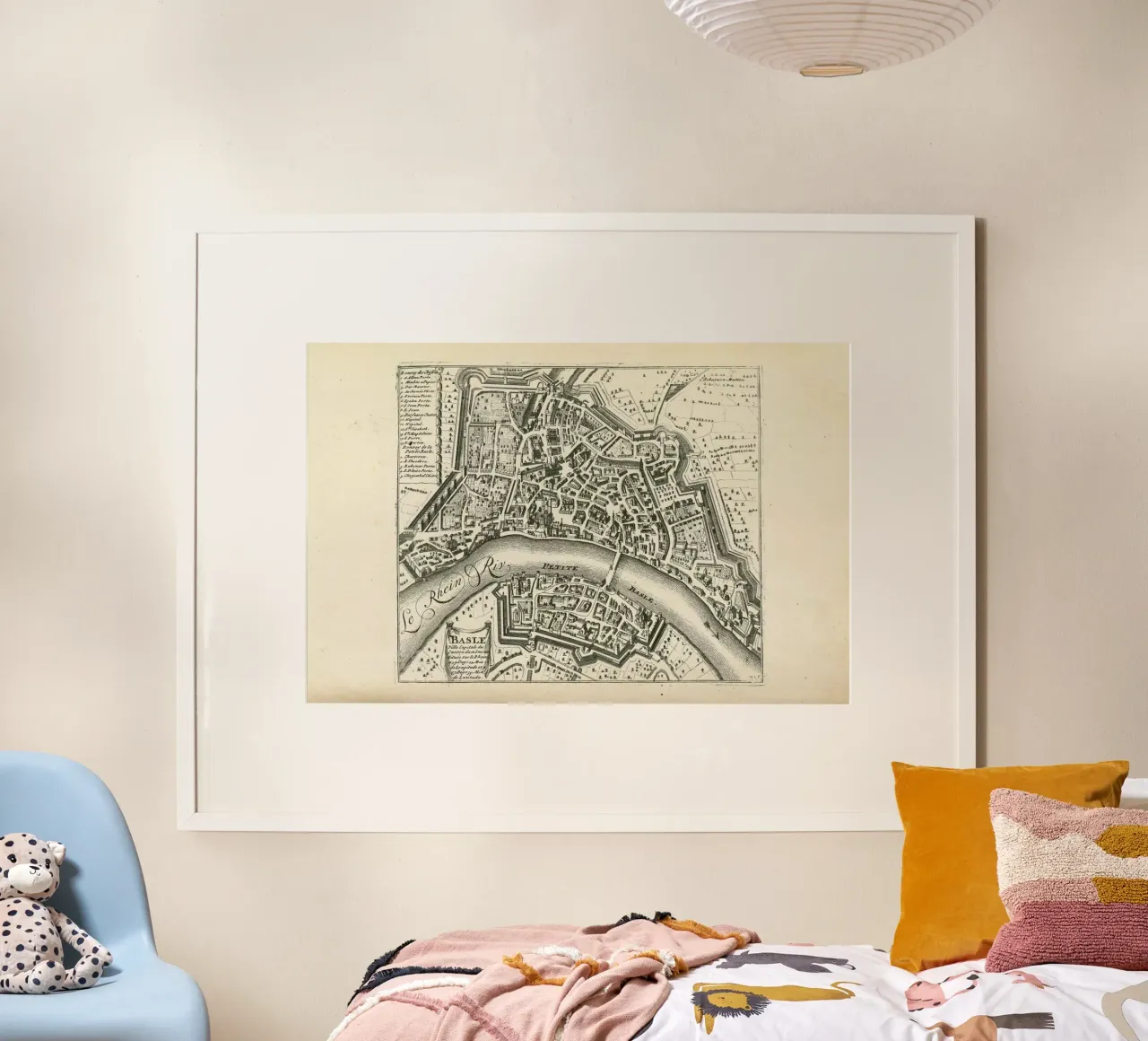 Basel, Switzerland , 1726 carta hahnemühle da Artokoloro Quint Lox Ltd