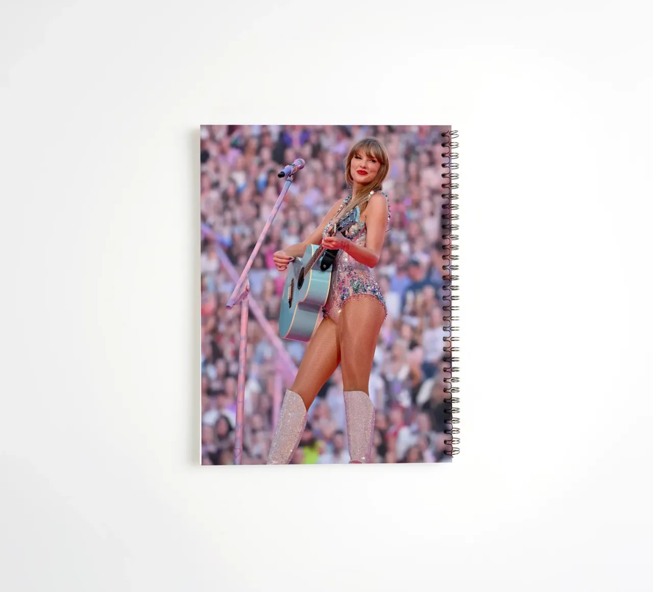 Taylor Swift on Eras Tour spiral notebook by avissta