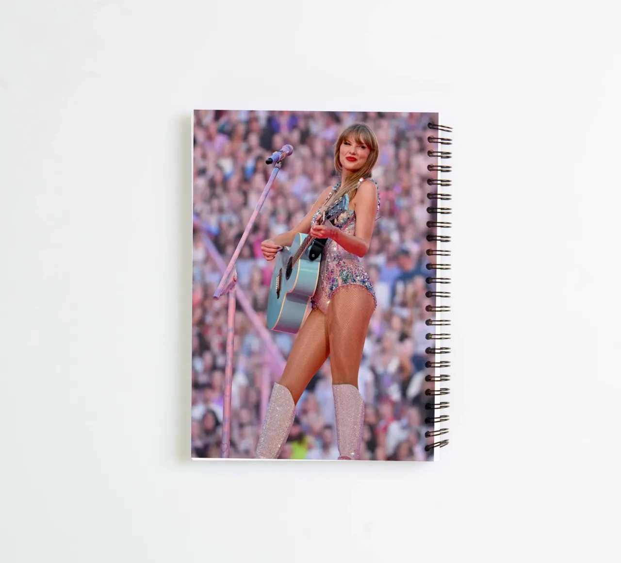 Taylor Swift on Eras Tour spiral notebook by avissta