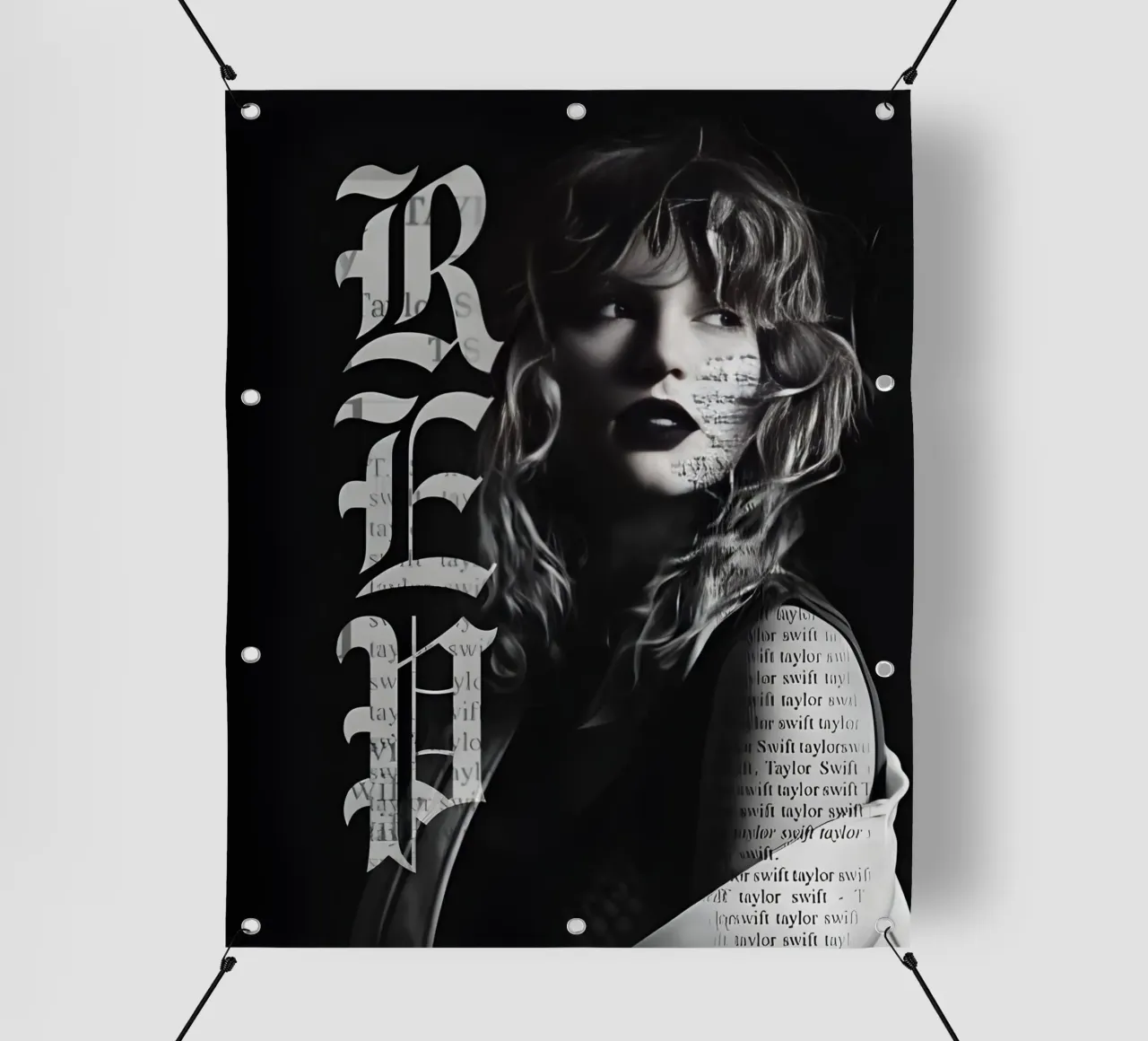 Red Taylor Swift telo in pvc da avissta