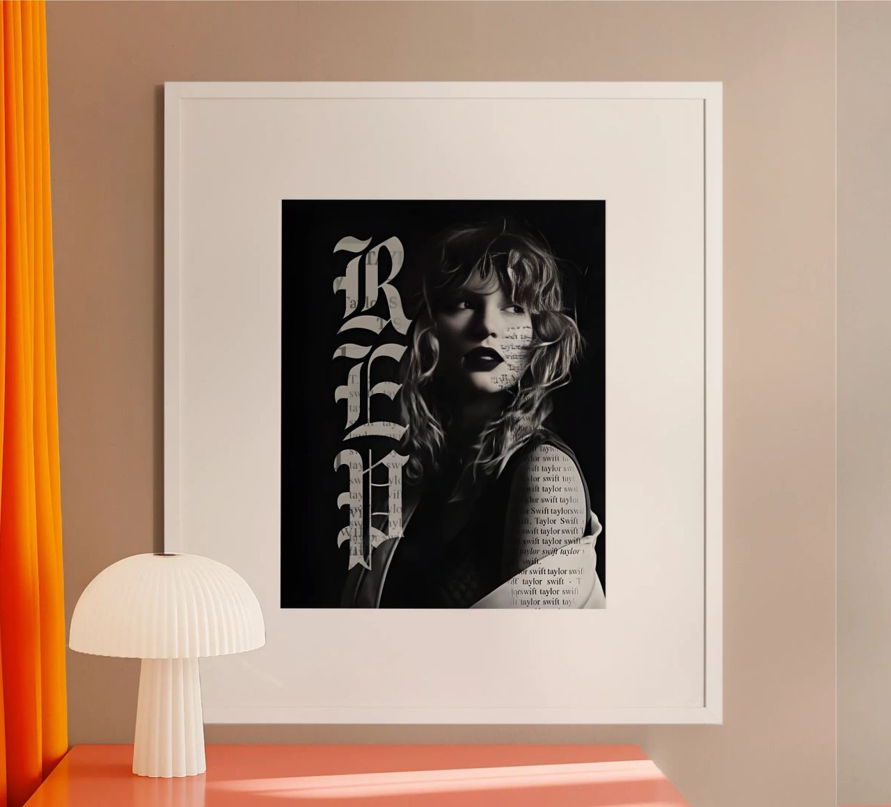 Red Taylor Swift carta hahnemühle da avissta