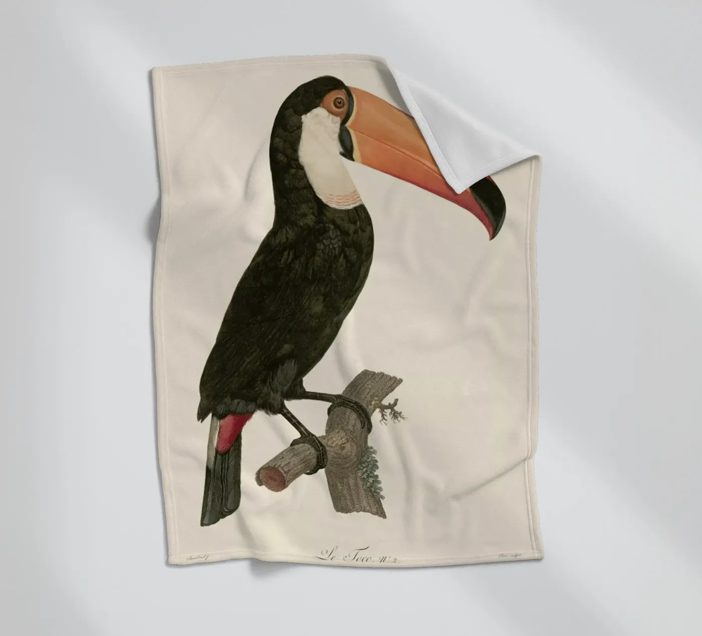 Le Toco fleece blanket by Astër