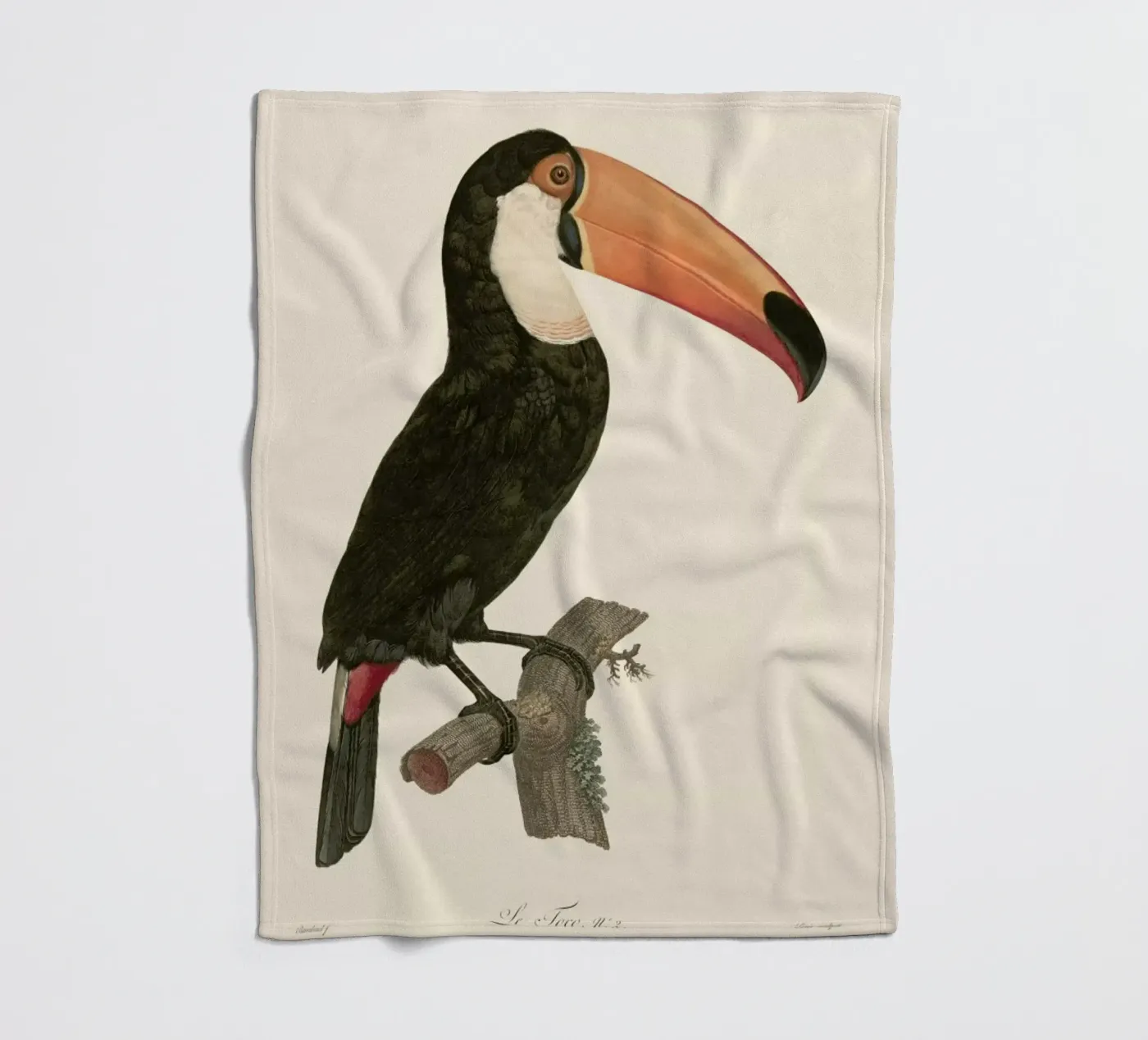 Le Toco fleece blanket by Astër