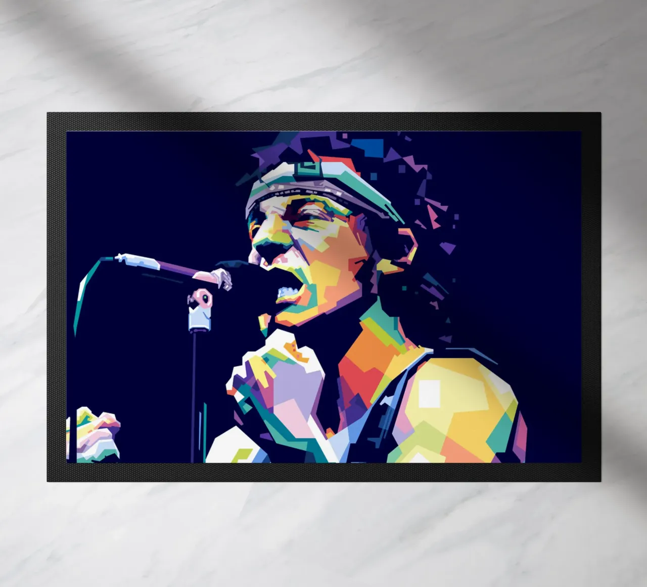 Bruce Springsteen in stile WPAP zerbino da Alkahfsmart