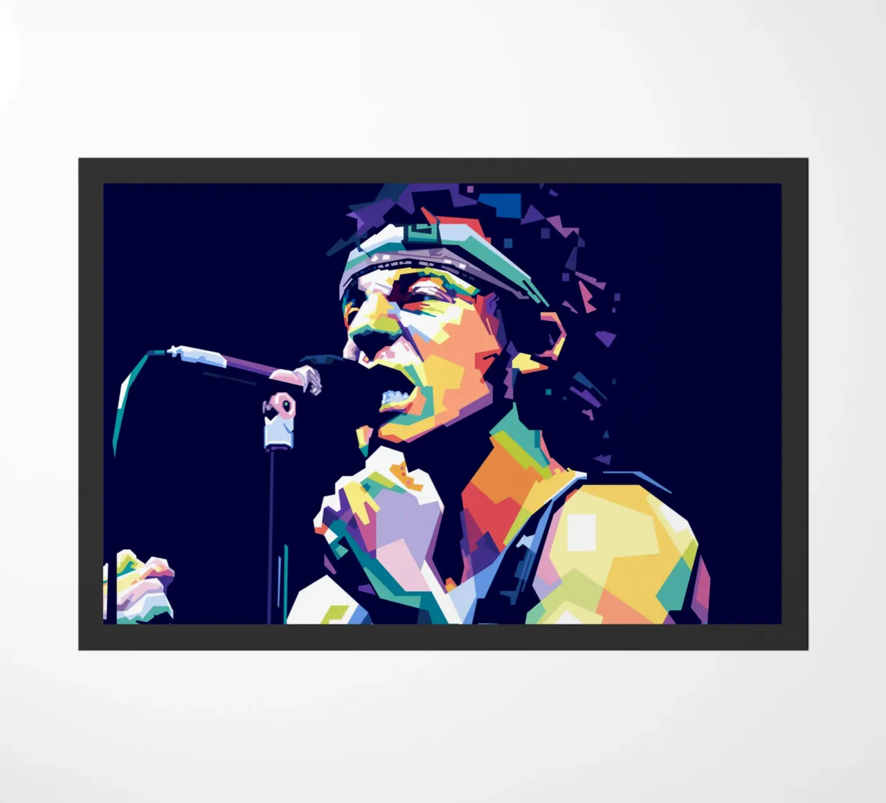Bruce Springsteen in stile WPAP zerbino da Alkahfsmart