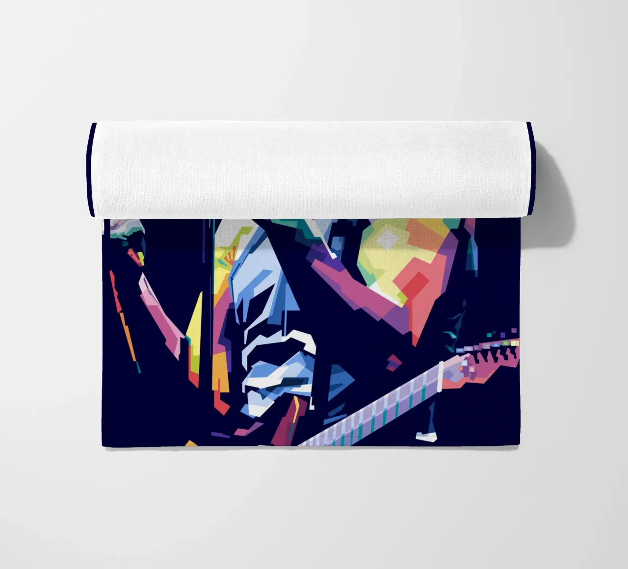 Bruce Springsteen in stile WPAP telo mare da Alkahfsmart