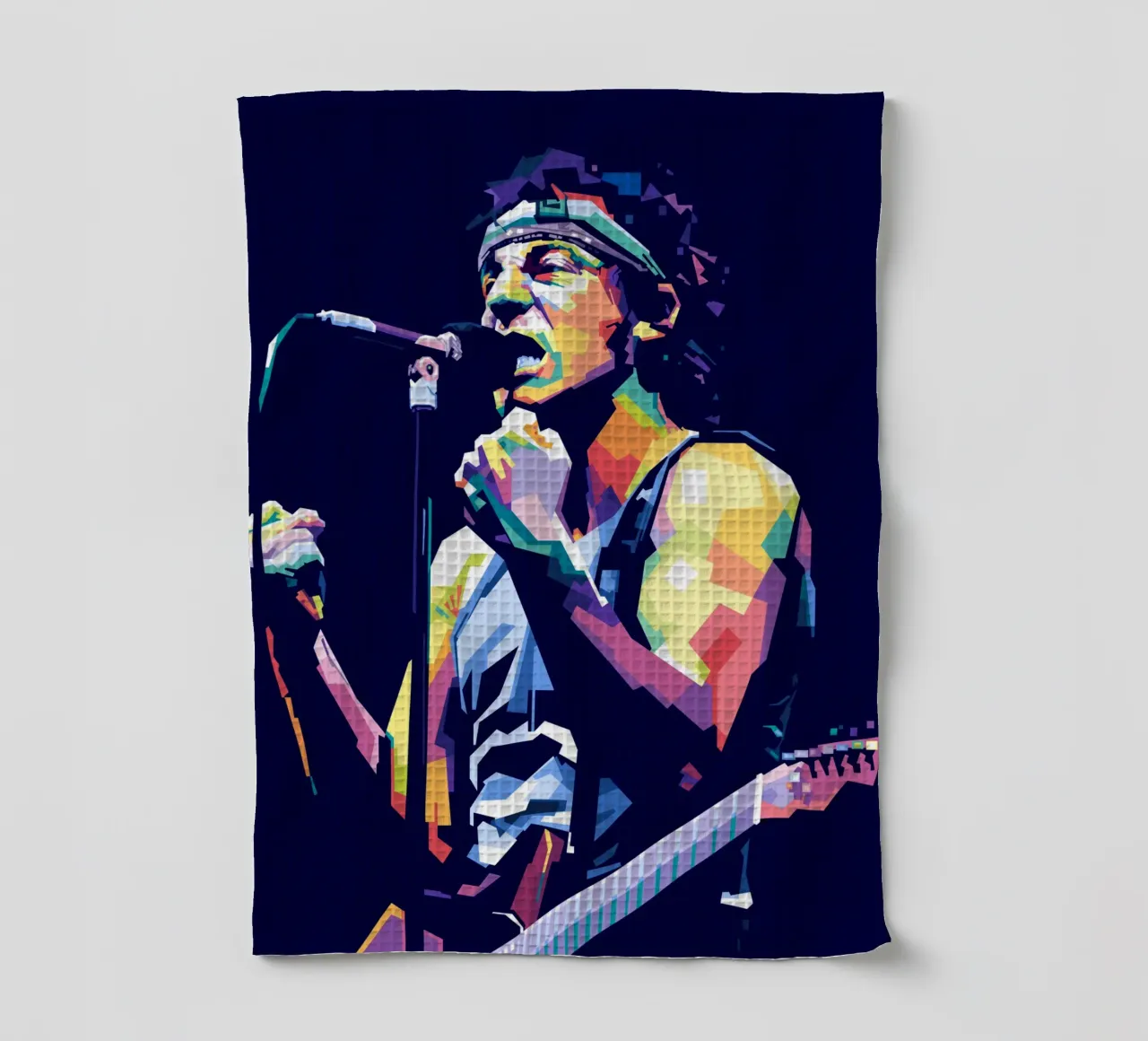 Bruce Springsteen dans le style WPAP torchon de Alkahfsmart