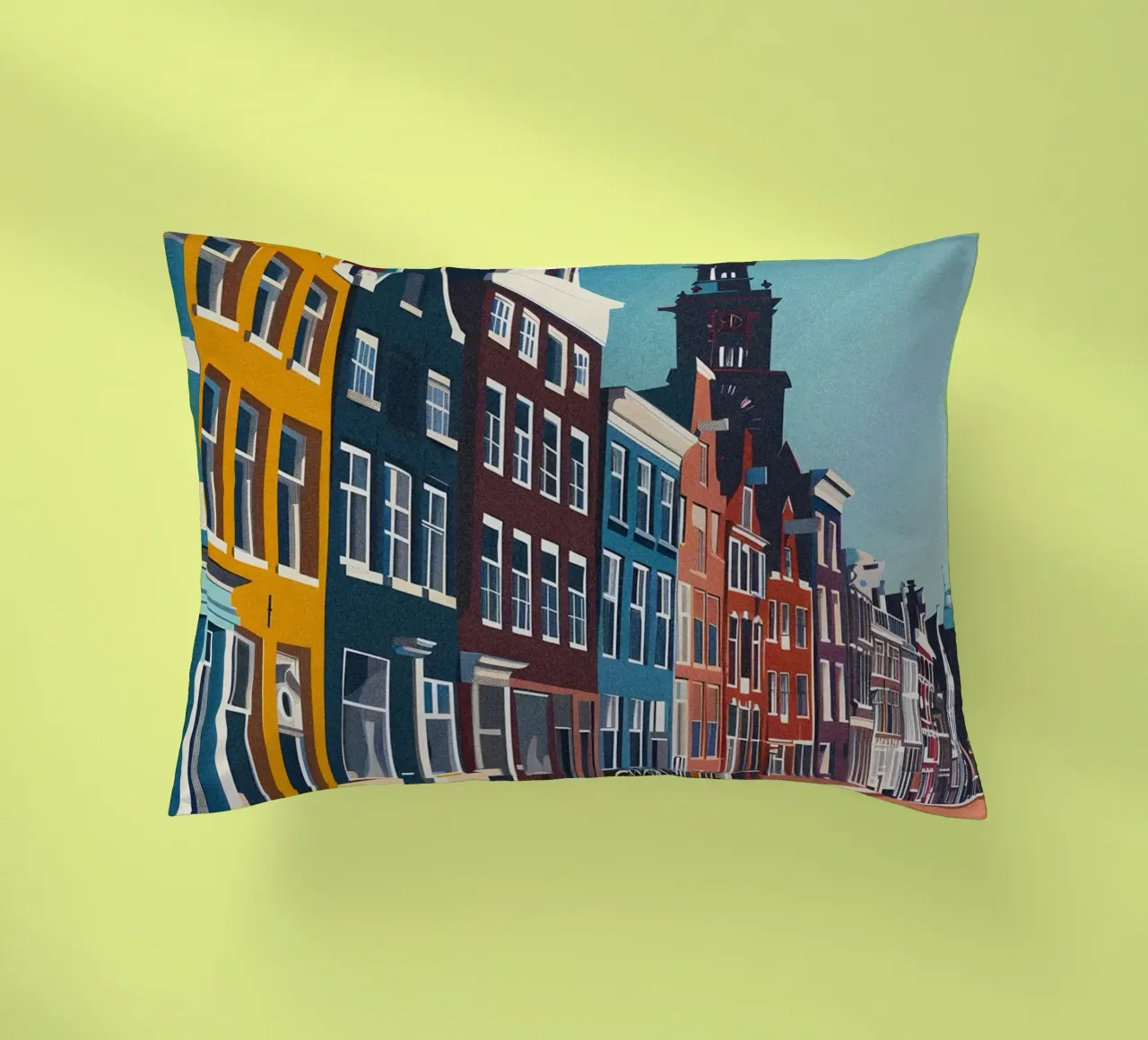 Amsterdam city Netherlands cuscino da Travelstudio