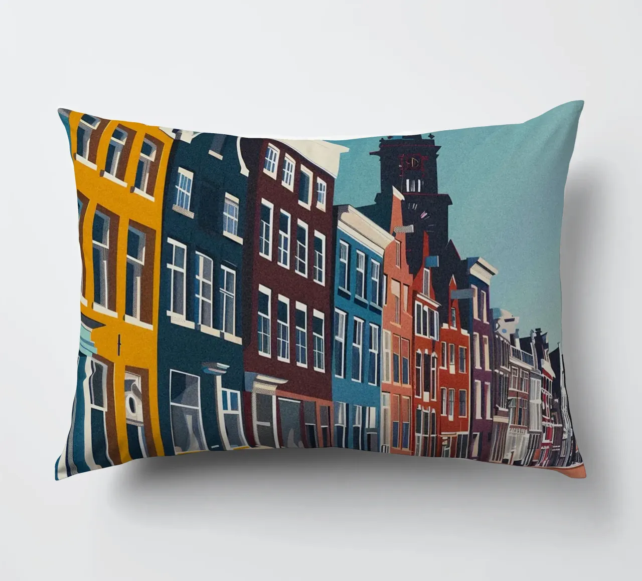 Amsterdam city Netherlands cuscino da Travelstudio