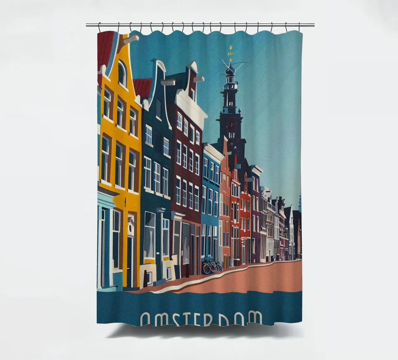Amsterdam city Netherlands tenda da doccia da Travelstudio